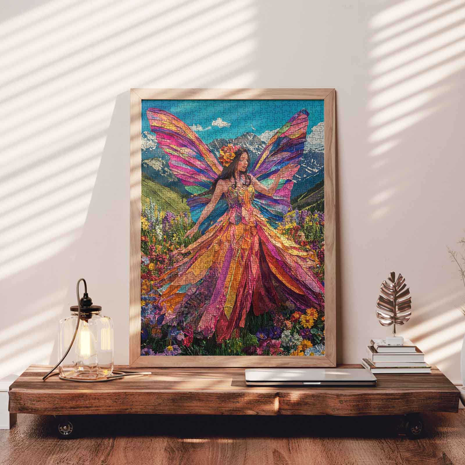 tucocoo-rainbow-fairy-alpine-meadow-puzzle-1000-teile-fee image 3