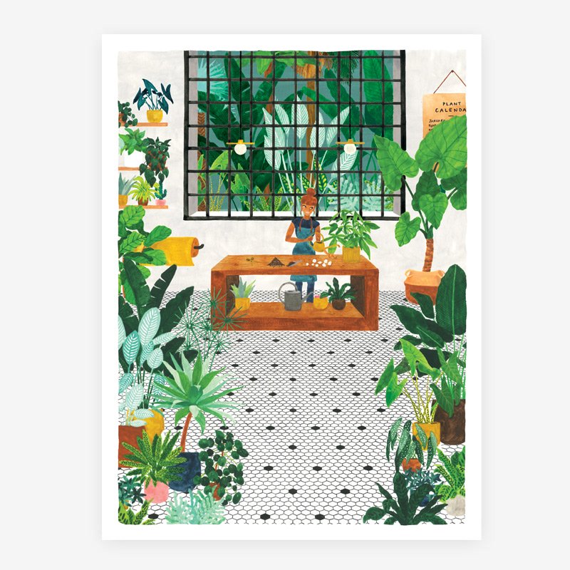 all-the-ways-to-say-gardener-poster-pflanzenmotiv-gr-n image 1