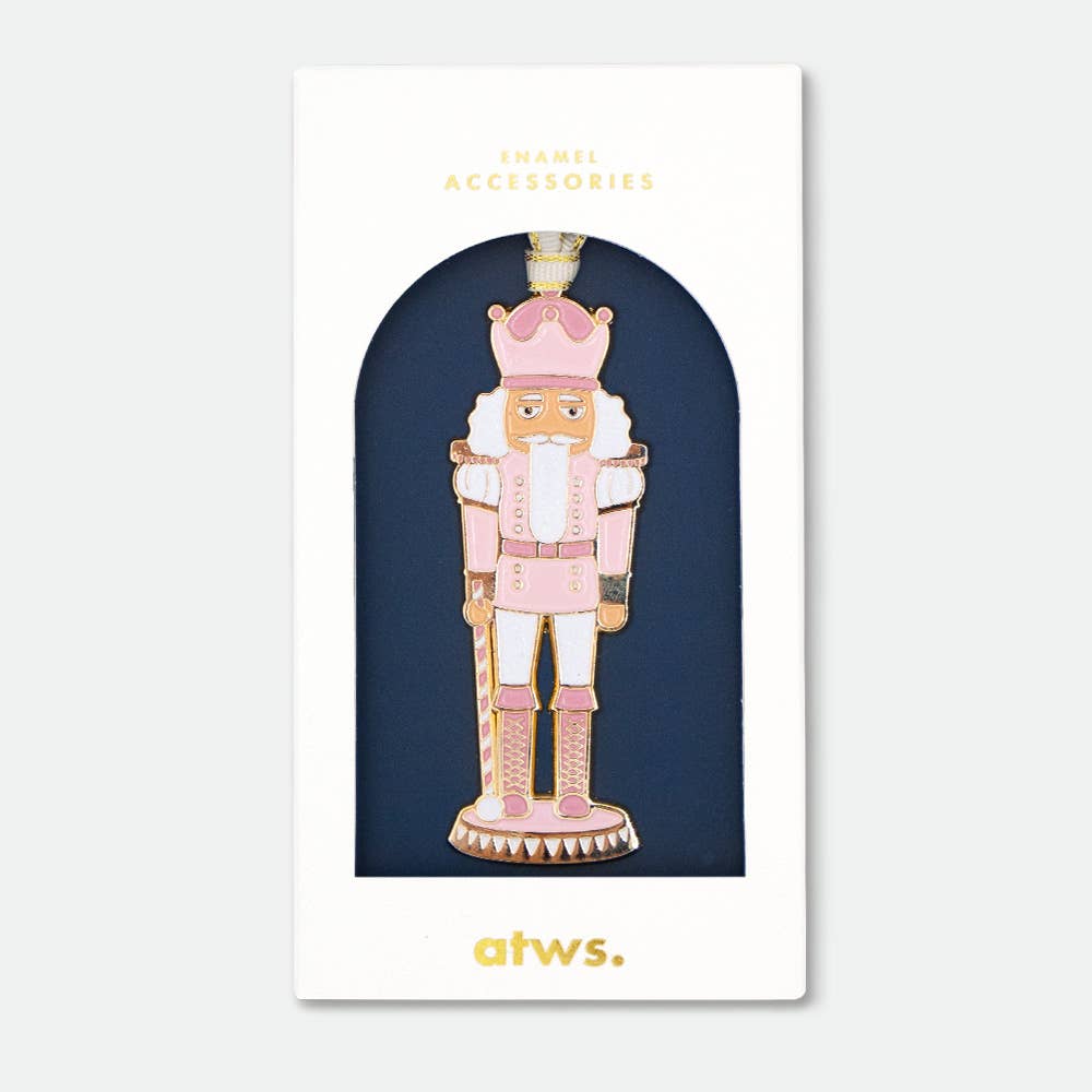 all-the-ways-to-say-nut-cracker-weihnachtsanh-nger-emaille-gold image 1