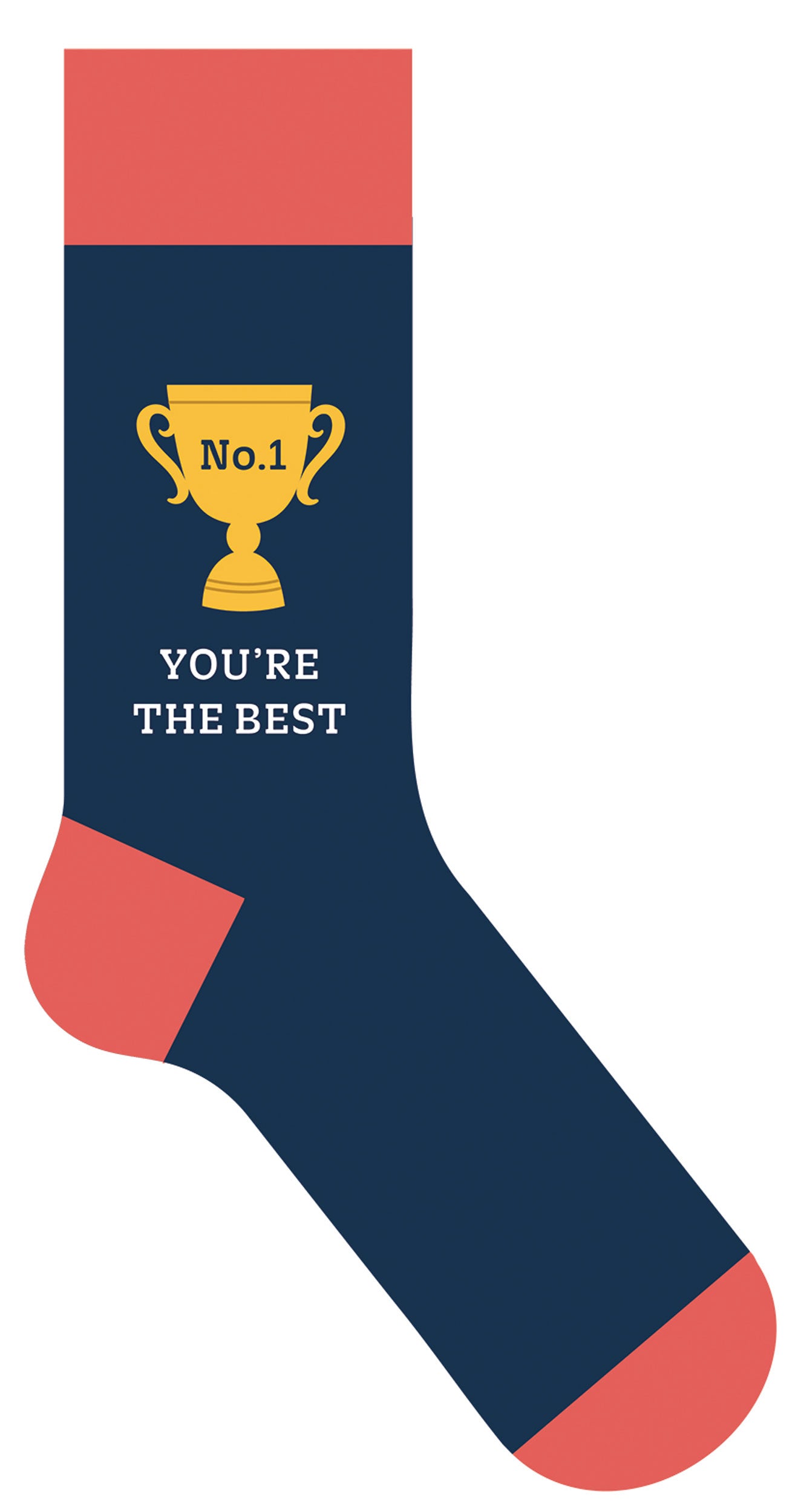 otter-house-socks-youre-the-best-socken-1-paar-geschenk image 2