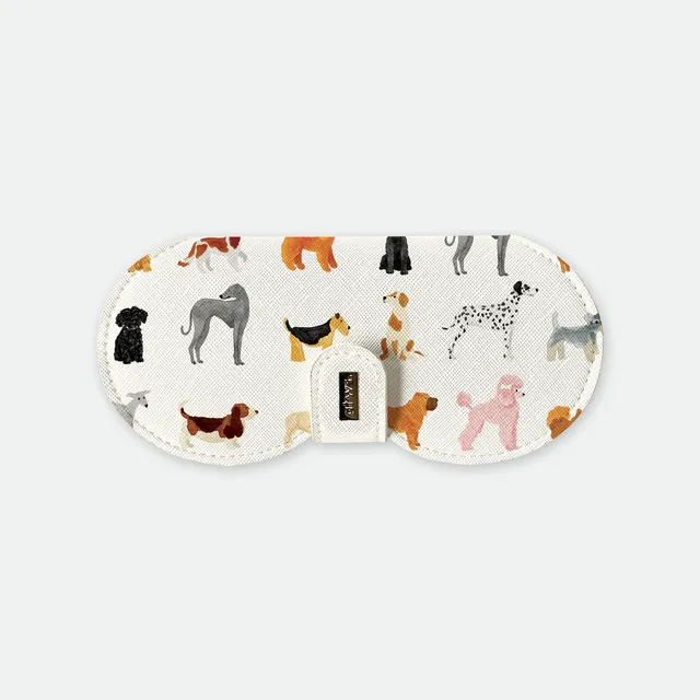 all-the-ways-to-say-dogs-clip-case-brillenetui-hunde-pu-leder image 1