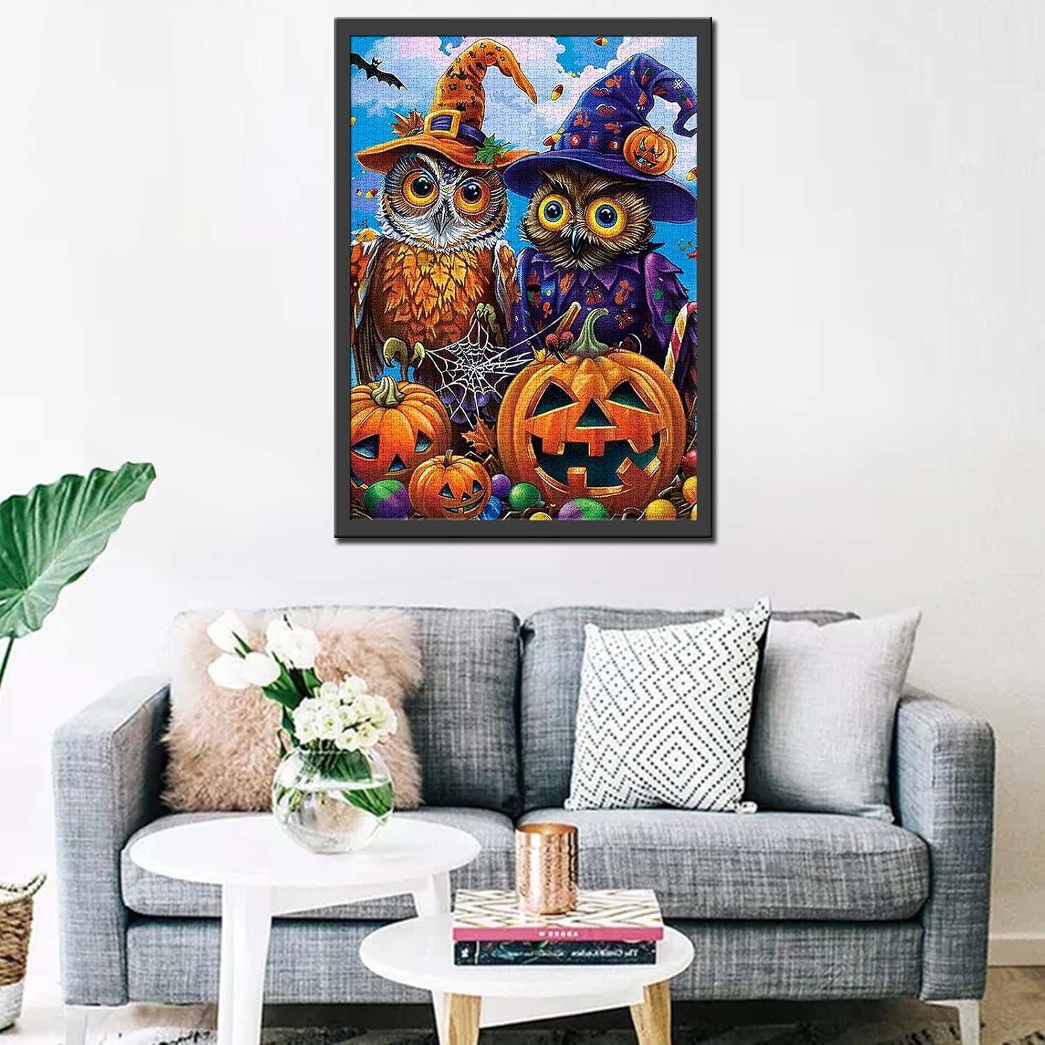 tucocoo-2-cute-owls-under-the-blue-sky-puzzle-1000-teile image 3