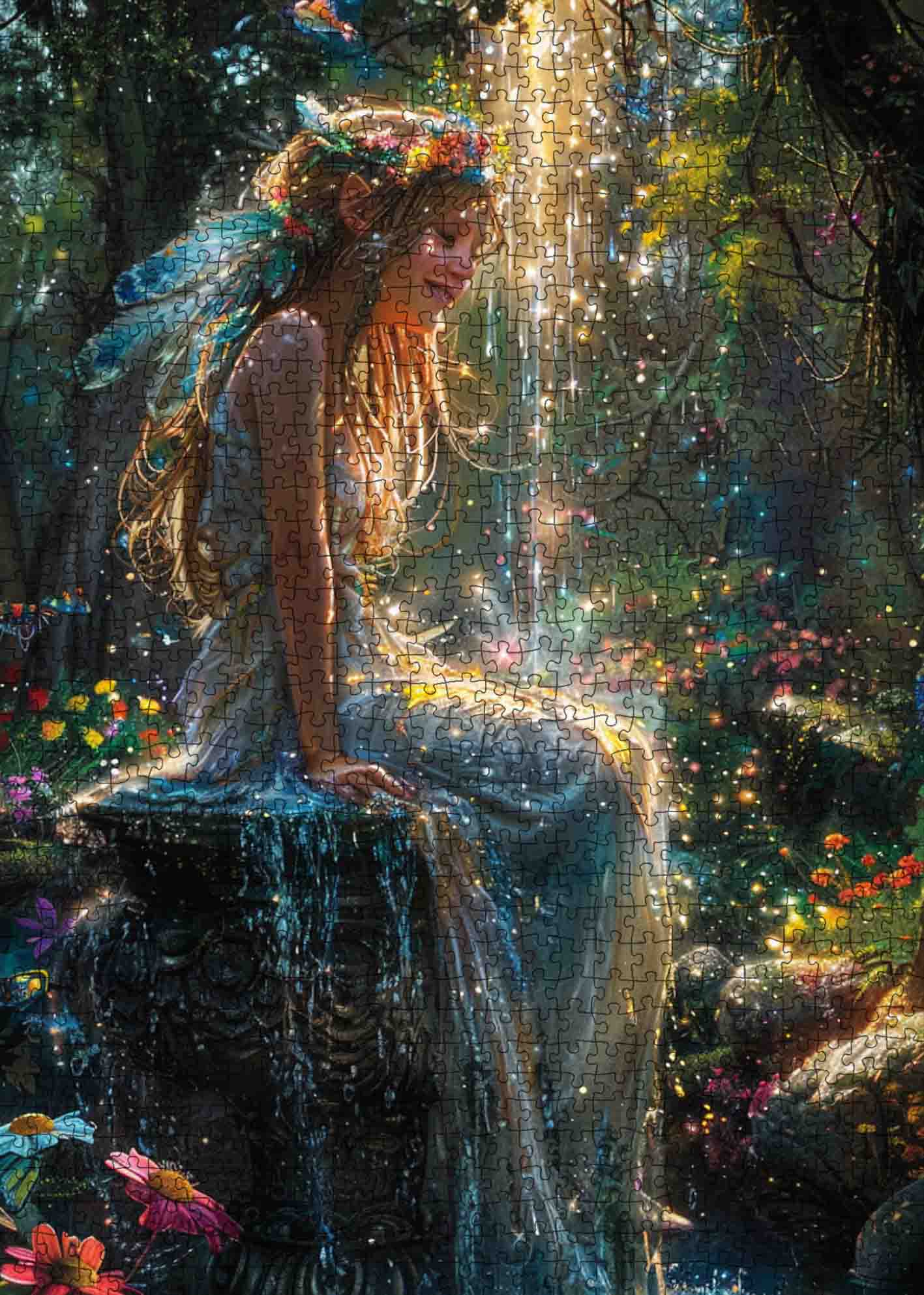 tucocoo-angels-in-forest-puzzle-1000-teile-fee-wald image 2