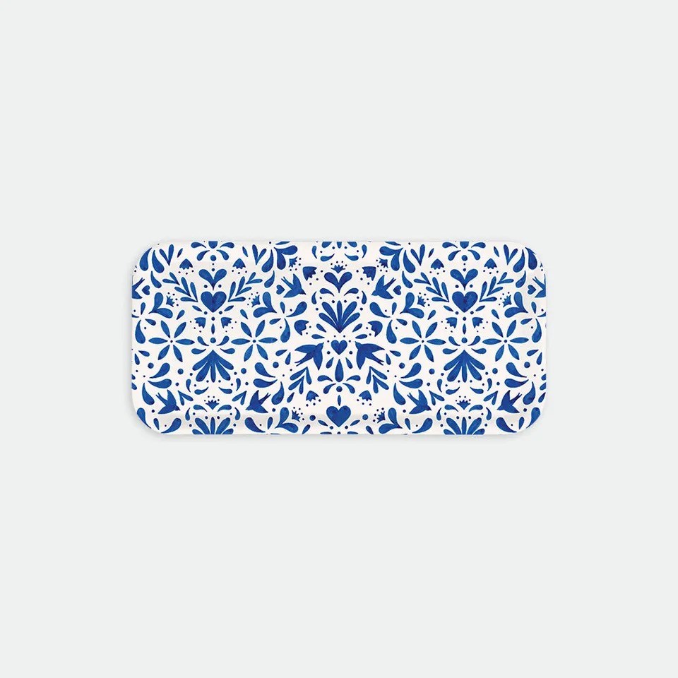 all-the-ways-to-say-coffee-trays-blue-swallows-tablett-holz-13-5x27-5 image 1