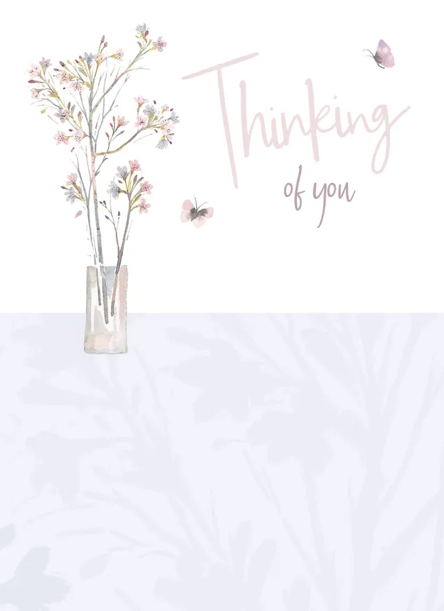 otter-house-thinking-of-you-karte-blumenvase-schmetterling image 1