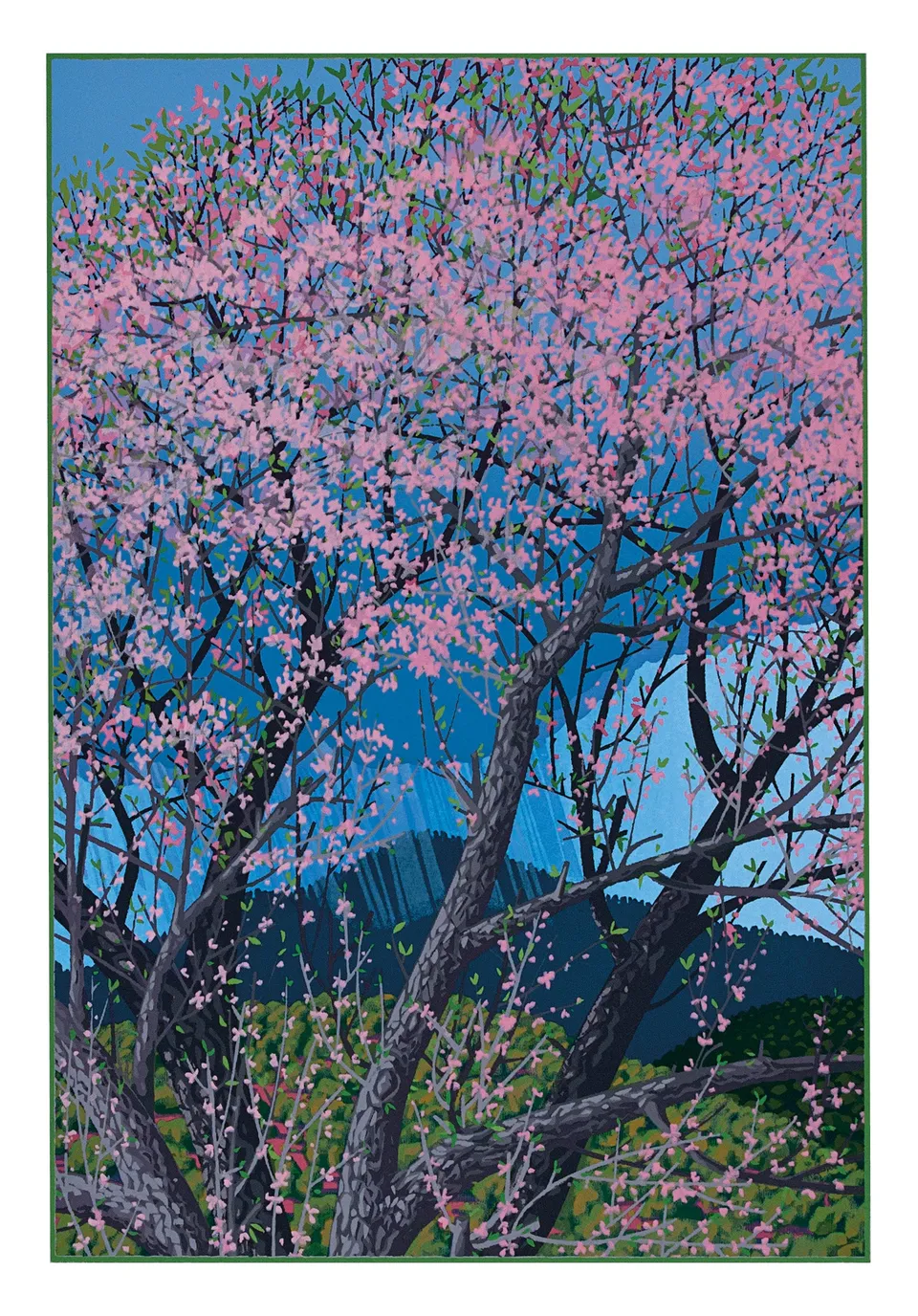 pomegranate-kate-krasin-spring-tree-geburtstagskarte-blumen image 1