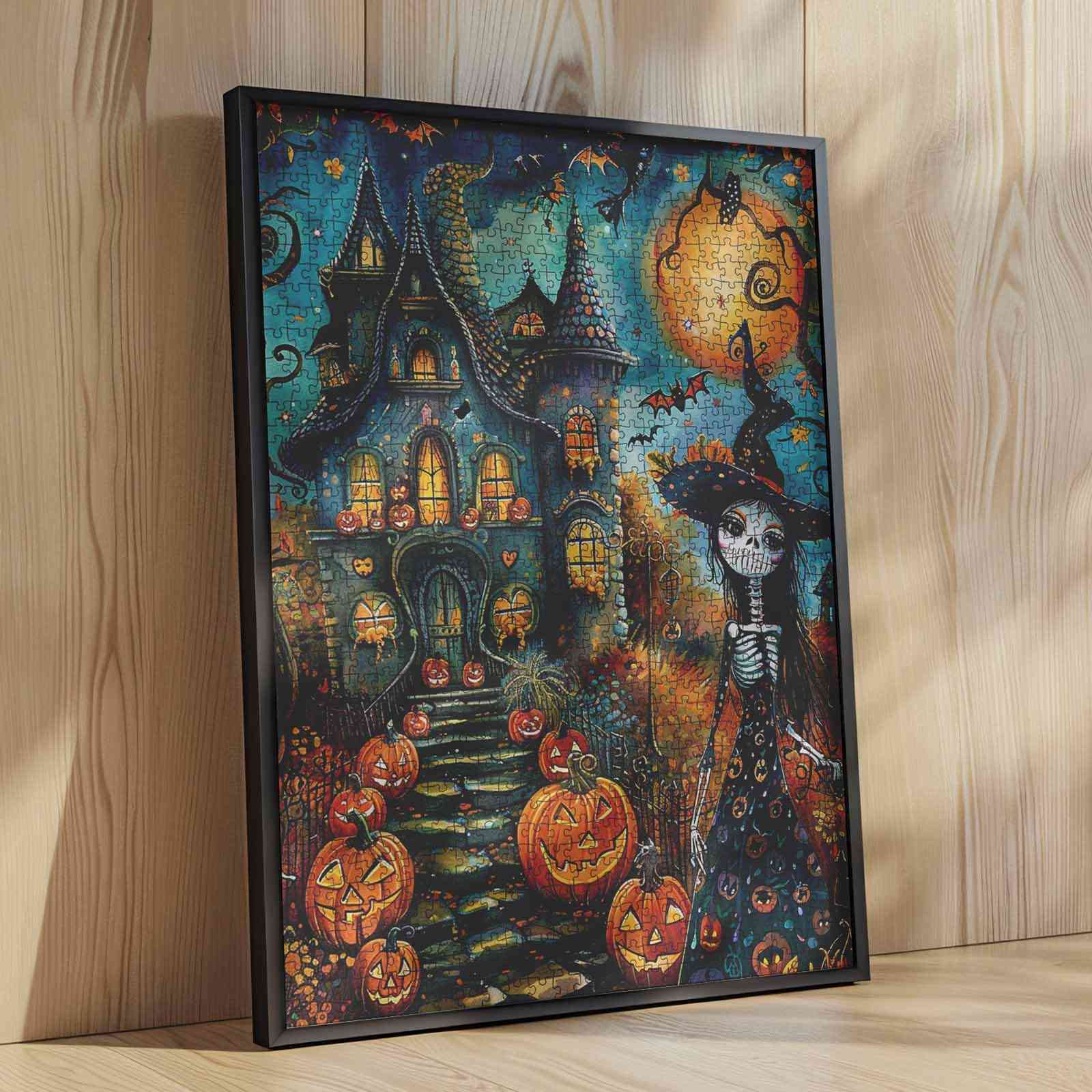 tucocoo-haunted-house-halloween-puzzle-1000-teile-nacht image 4
