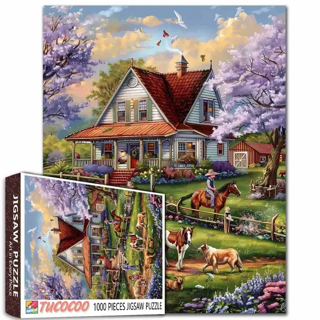 tucocoo-countryside-home-puzzle-1000-teile-landhaus image 1