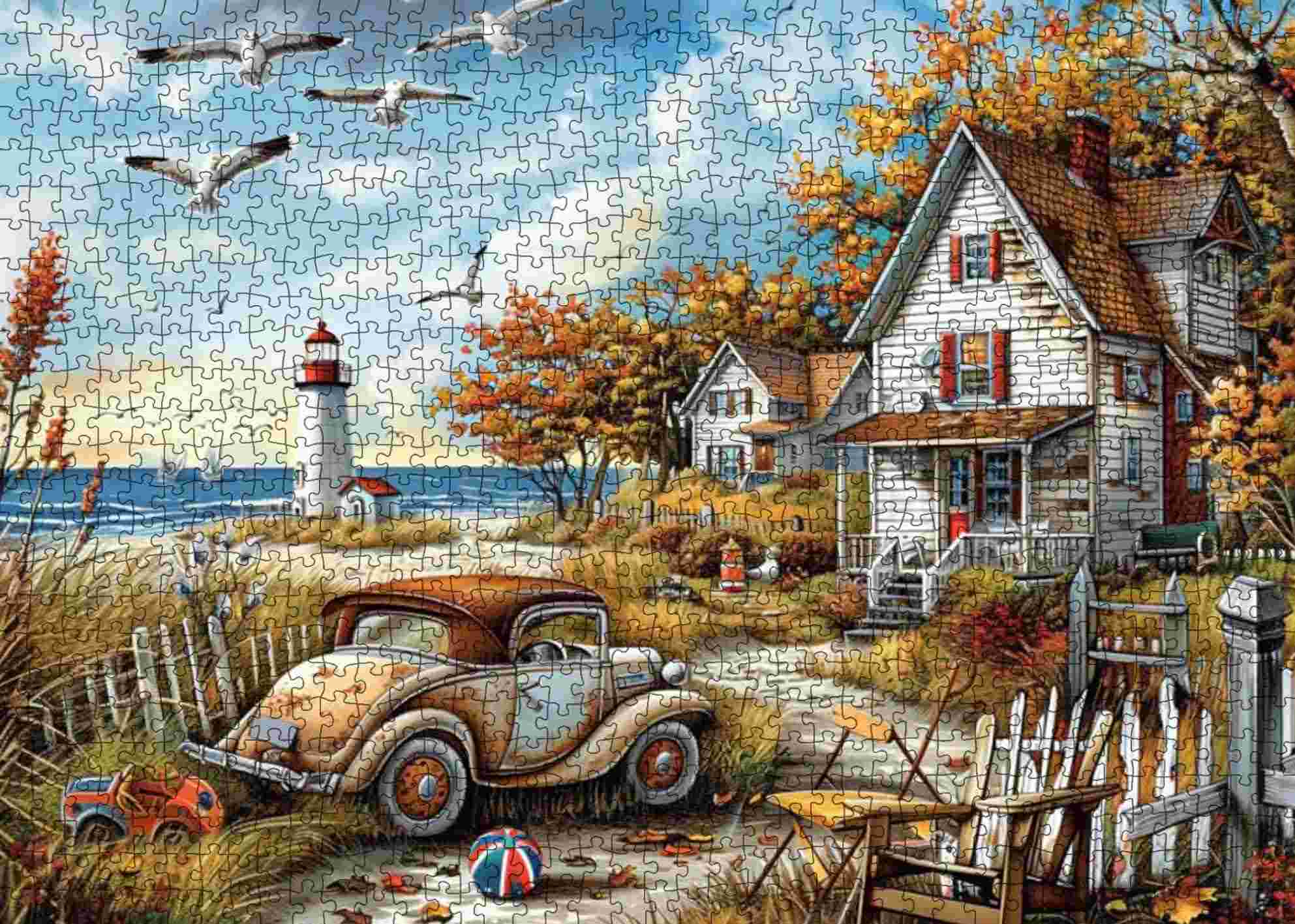 tucocoo-jigsaw-coastal-lighthouse-puzzle-1000-teile-k-ste image 2