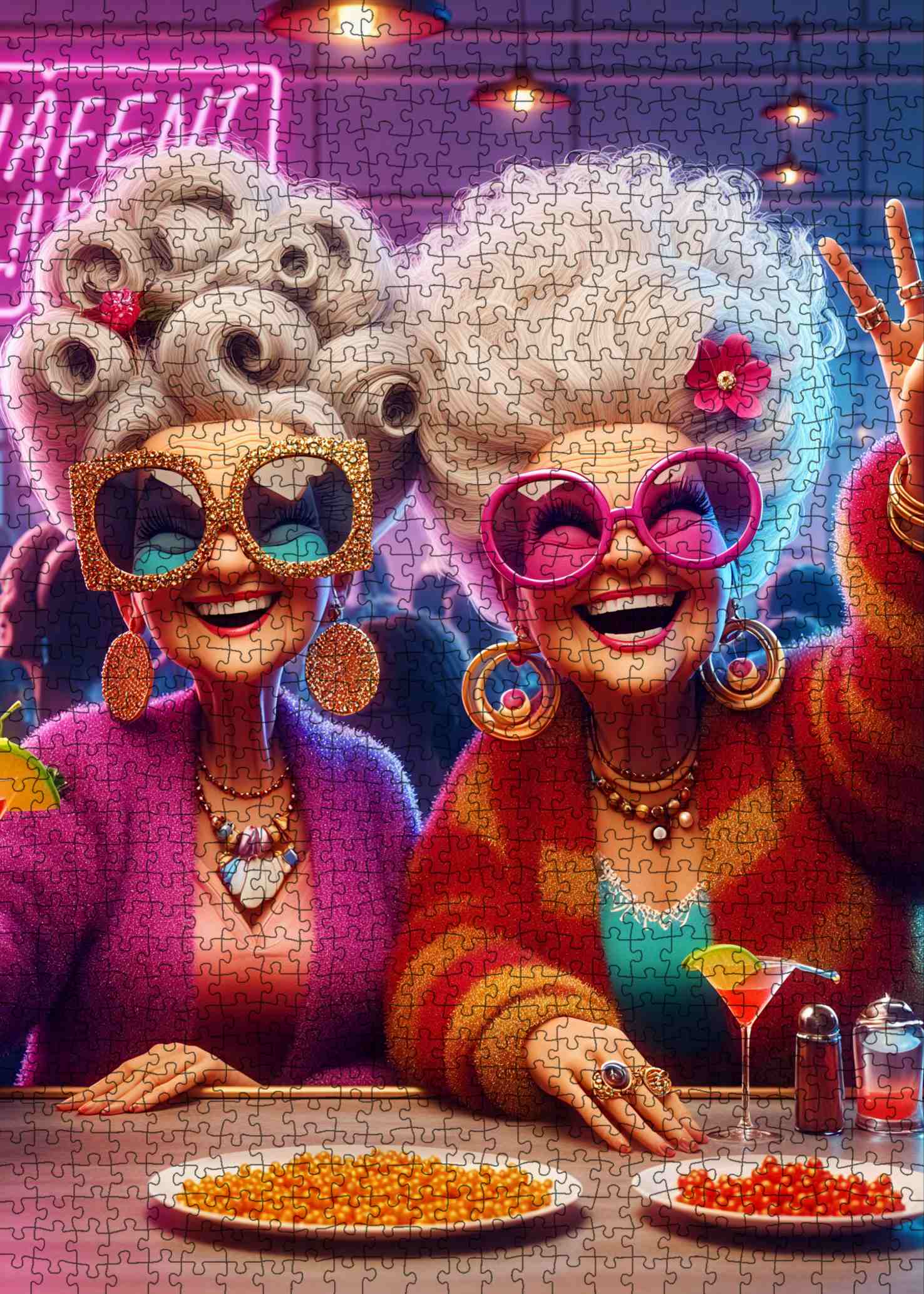 tucocoo-glamorous-ladies-night-out-puzzle-1000-teile-damen image 2