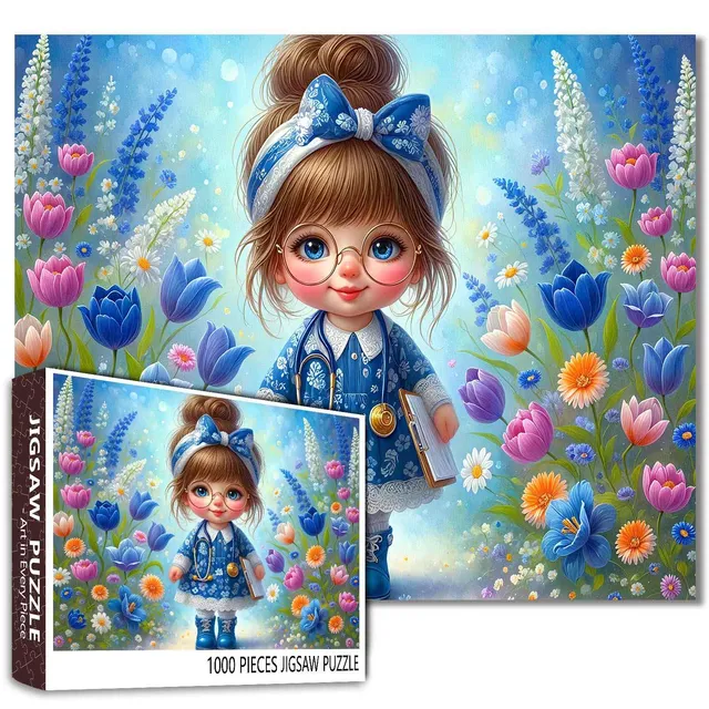 tucocoo-little-garden-doctor-puzzle-1000-teile-garten image 1