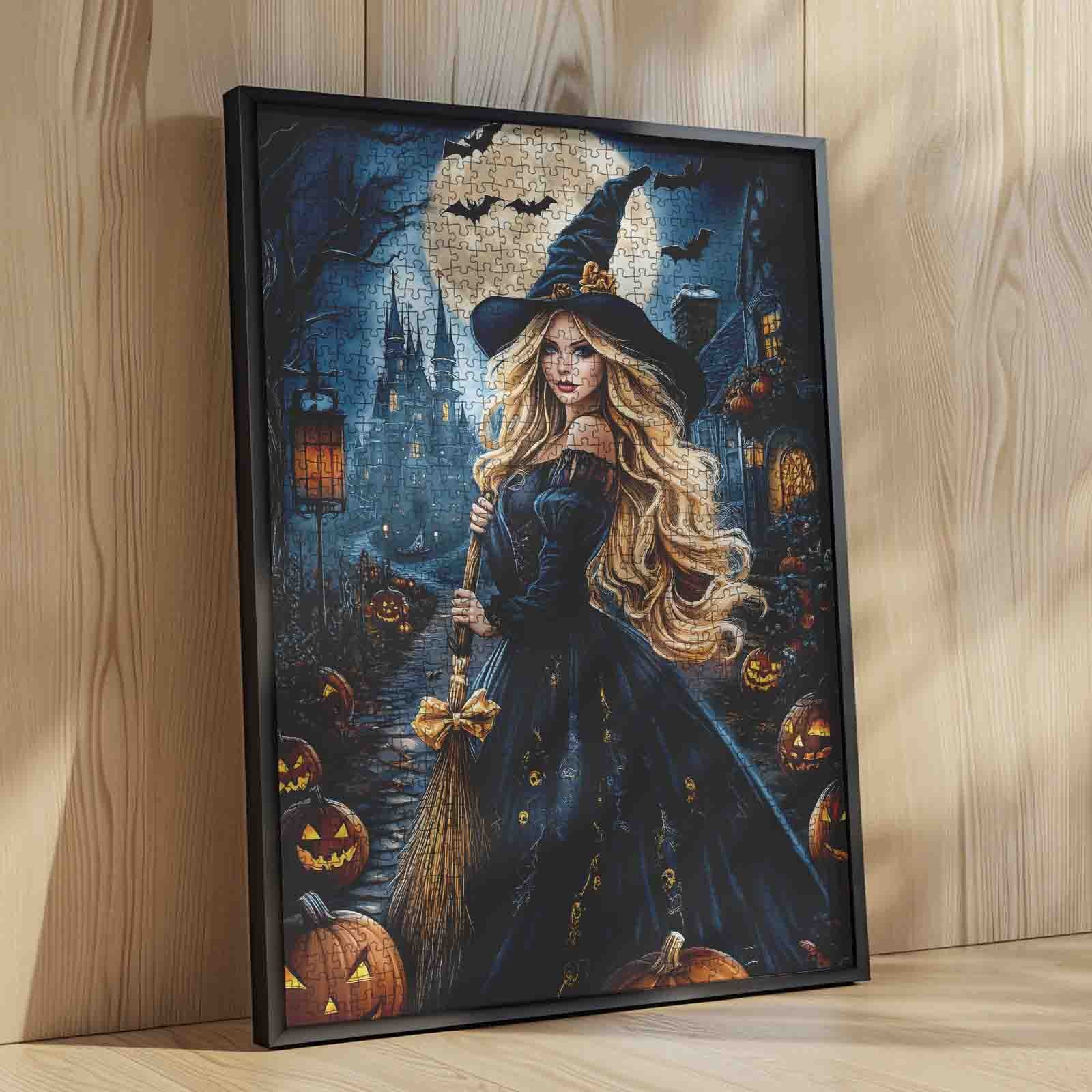 tucocoo-halloween-witch-under-moonlight-puzzle-1000-teile image 4
