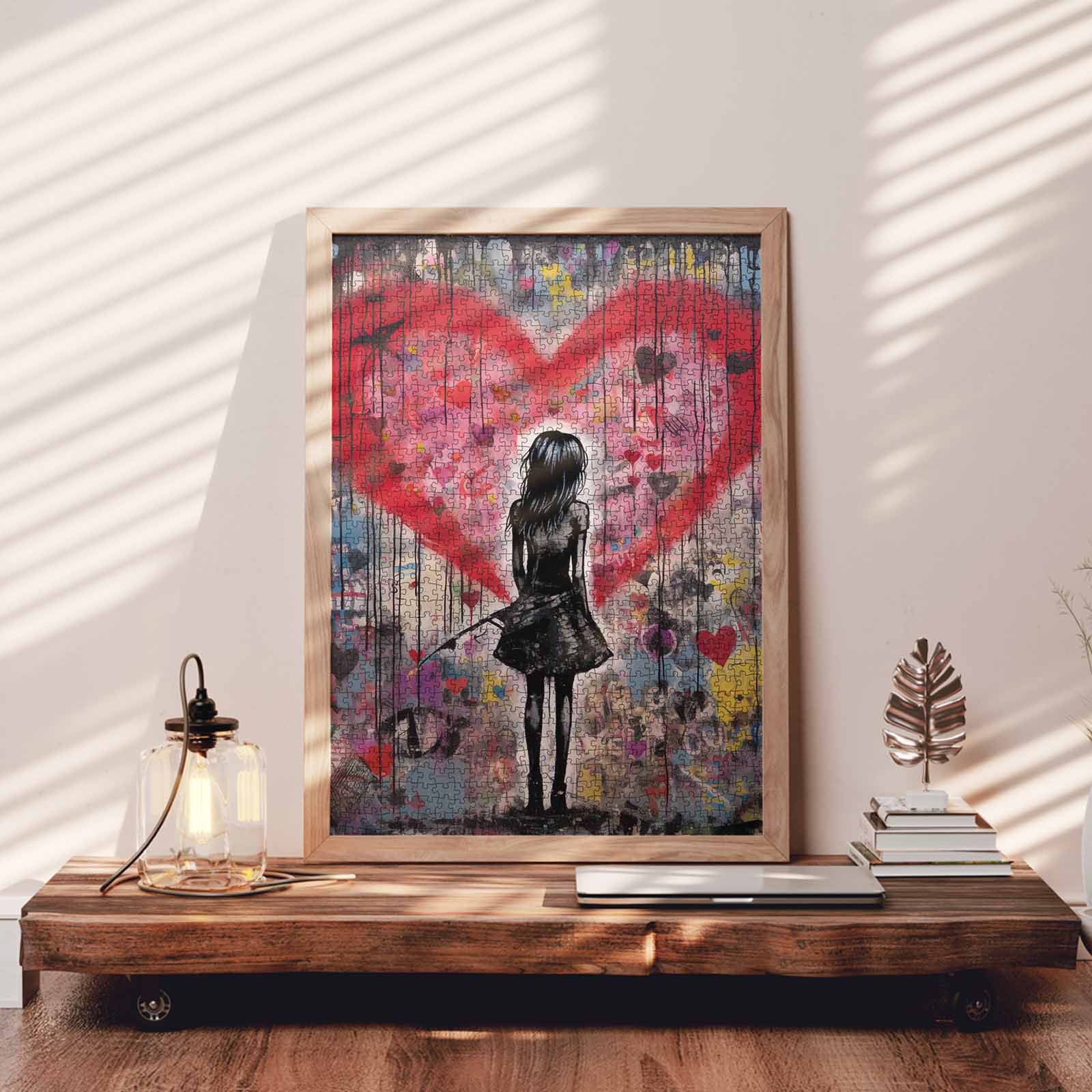 tucocoo-heart-butterfly-graffiti-puzzle-1000-teile-frau image 3
