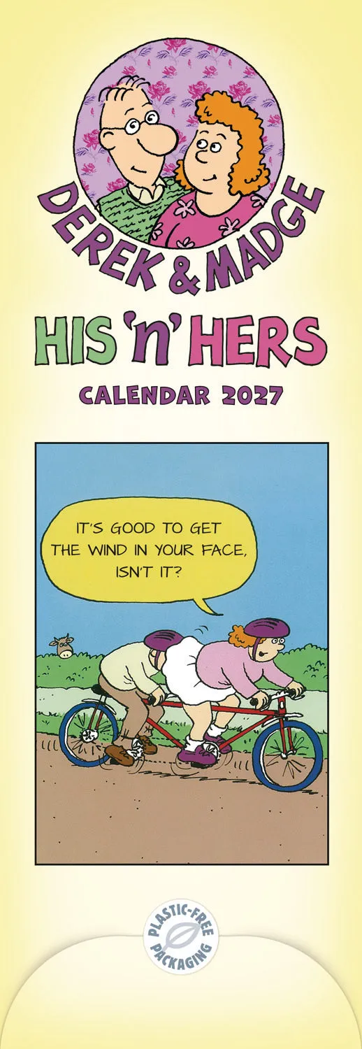 otter-house-derek-madge-his-n-hers-slim-kalender-2027-humor image 1