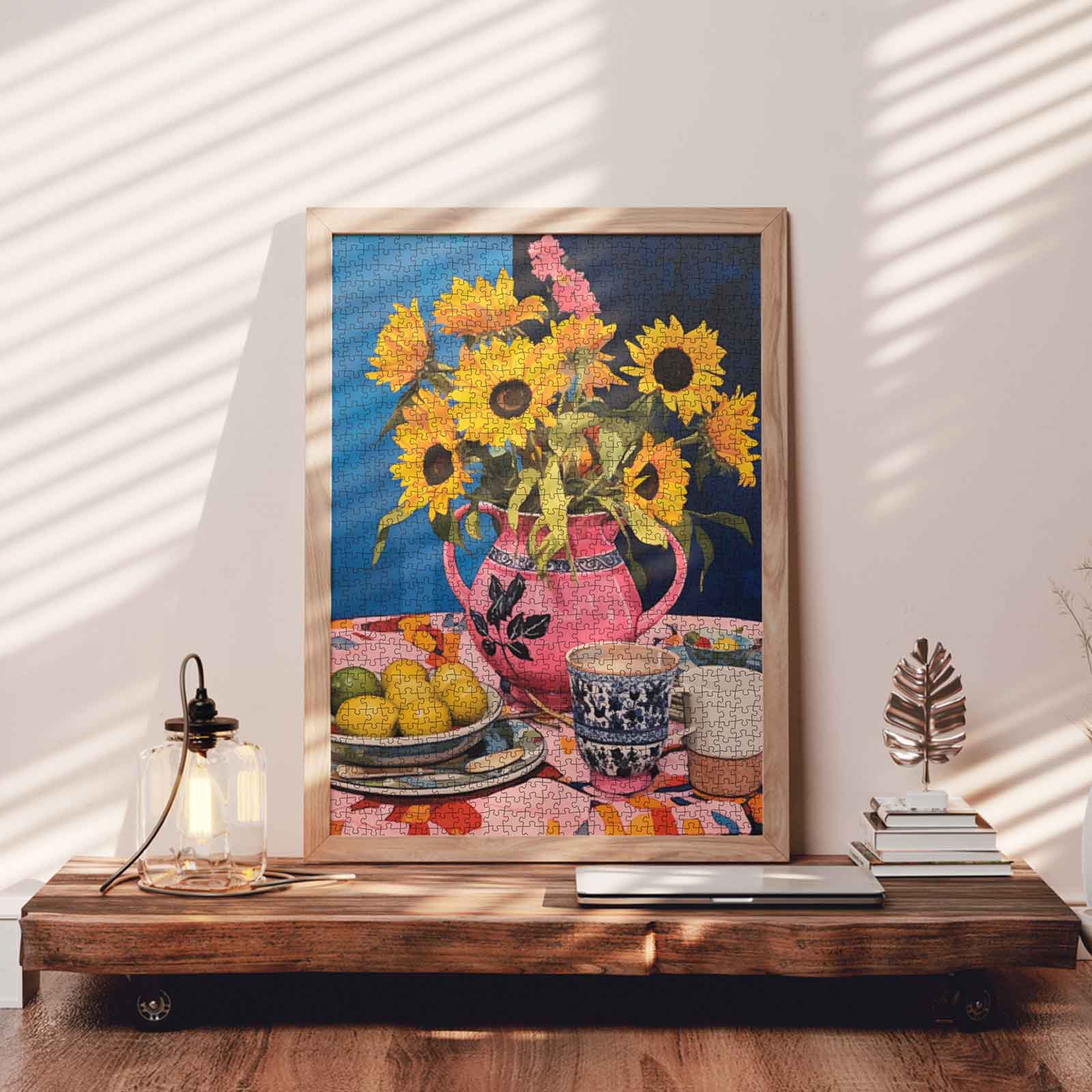 tucocoo-sunflower-teapot-delight-puzzle-1000-teile-sonnenblumen image 3