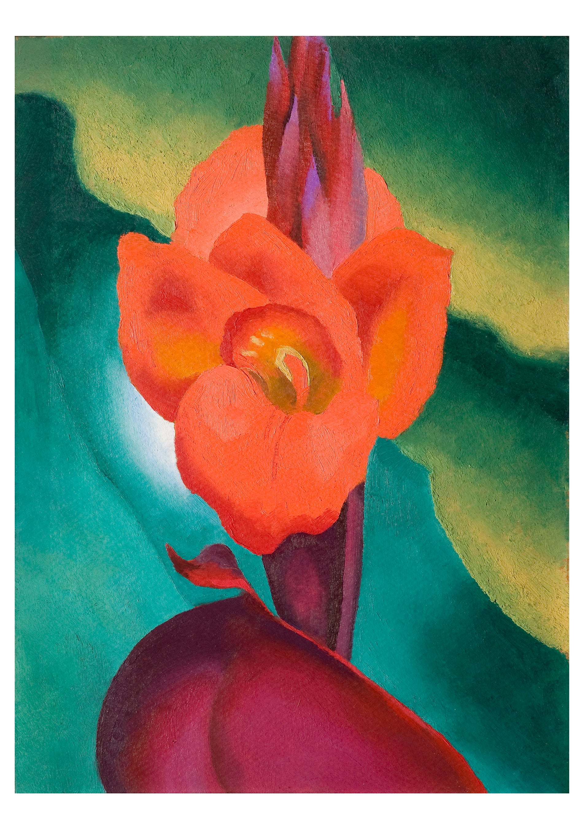 pomegranate-georgia-o-keeffe-notecard-folio-karten-blumen-10er image 3