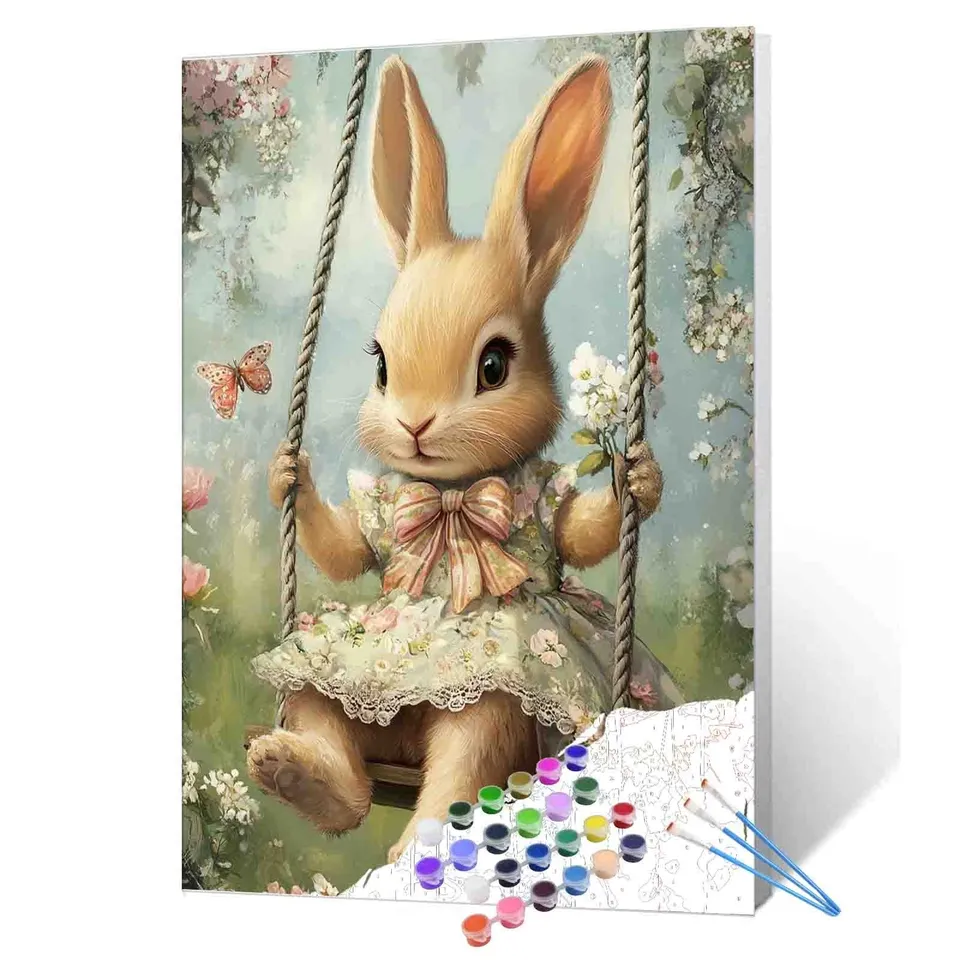 tucocoo-swing-bunny-delight-malen-nach-zahlen-hase-40x50-ohne-rahmen image 1
