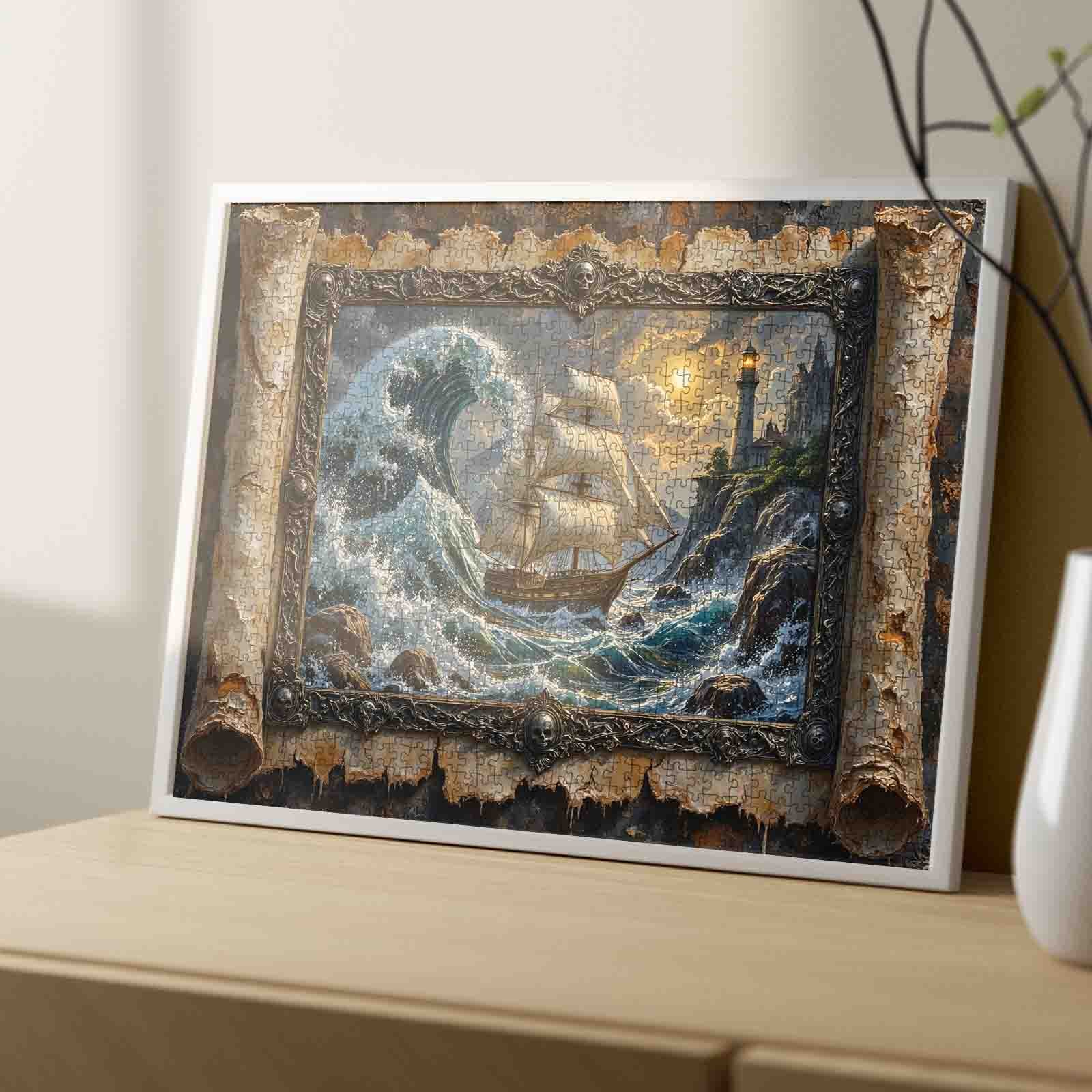 tucocoo-haunted-ghost-wave-puzzle-1000-teile-piratenschiff image 4