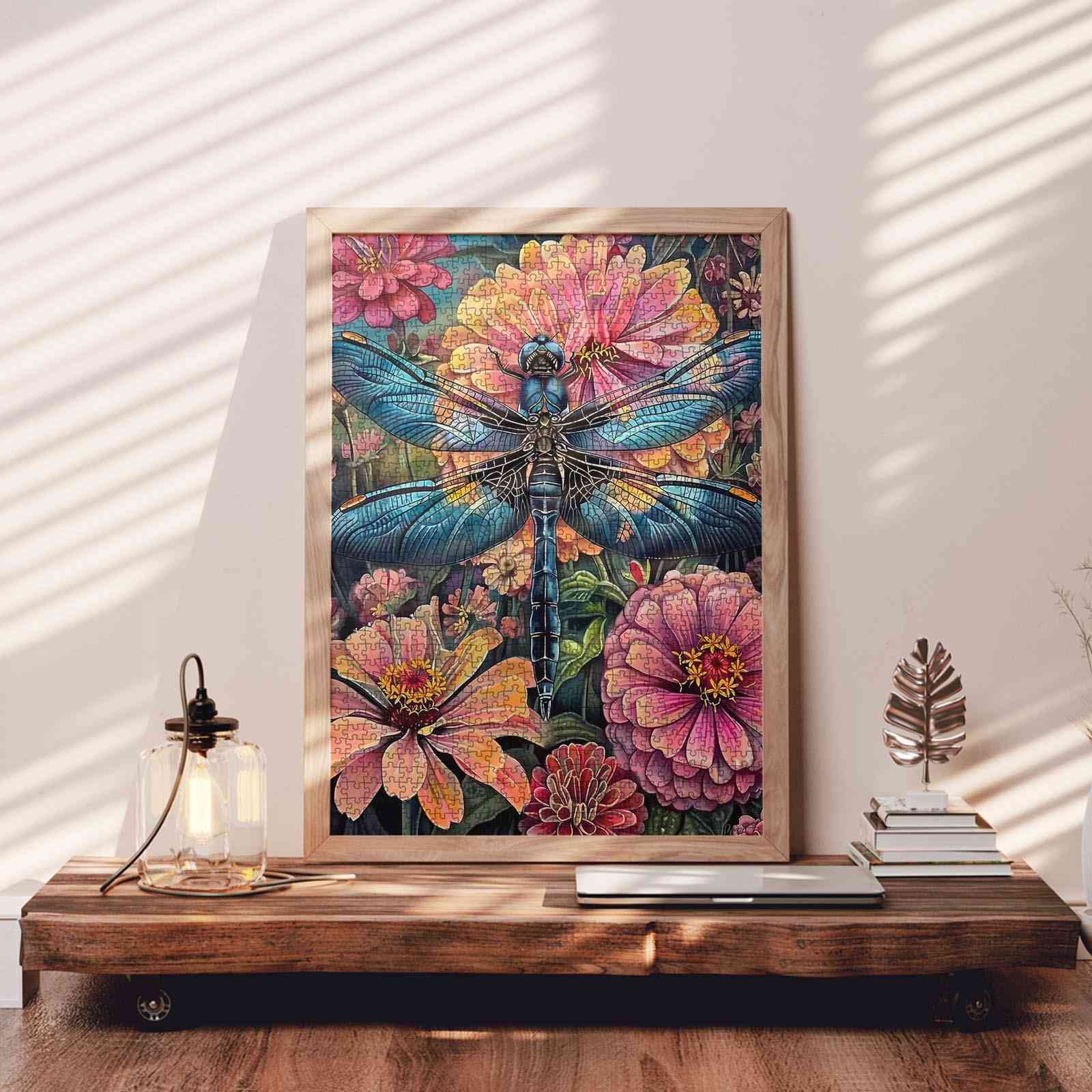 tucocoo-dragonfly-garden-puzzle-1000-teile-libelle-garten image 3