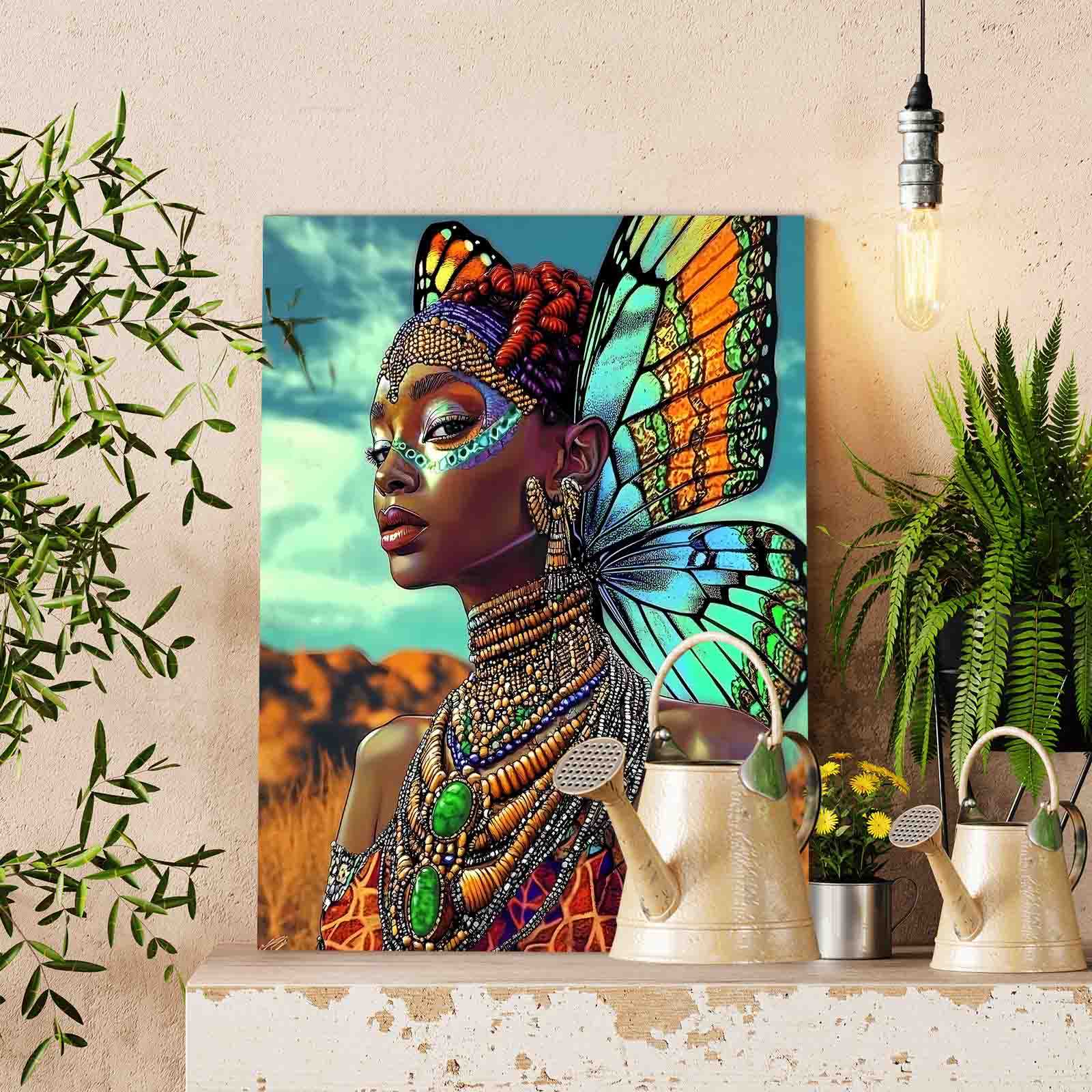 tucocoo-paint-by-numbers-butterfly-spirit-queen-malen-nach-zahlen-40x50 image 2
