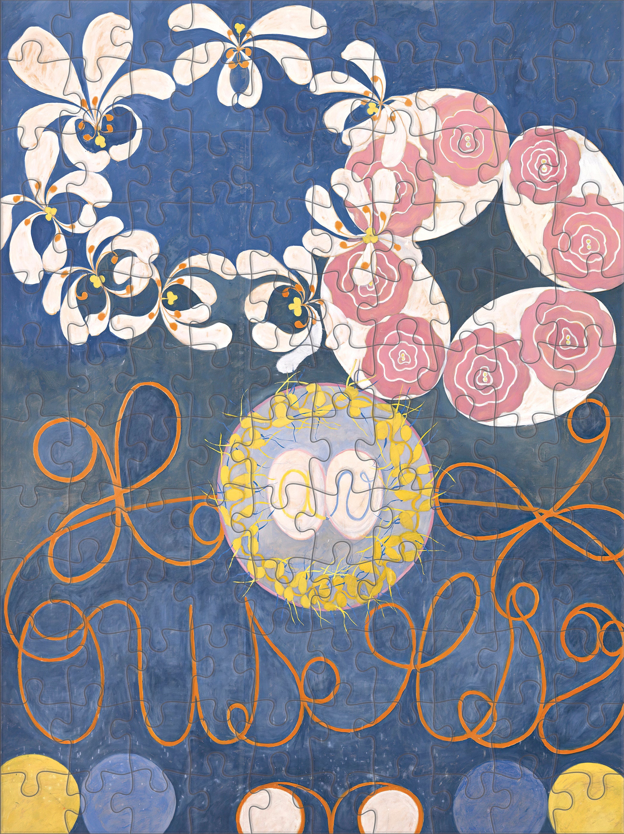 pomegranate-hilma-af-klint-puzzle-120-teile-set-abstrakt image 5