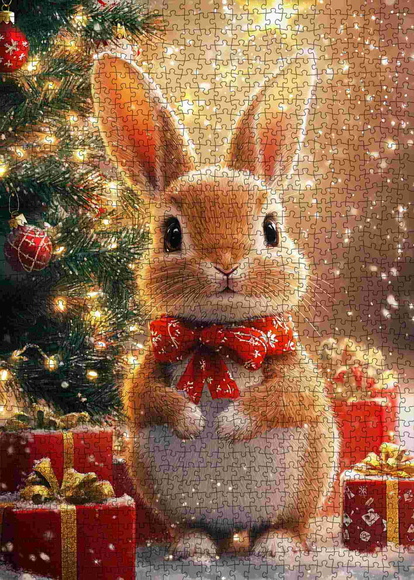 tucocoo-festive-bunny-delight-puzzle-1000-teile-weihnachten image 2
