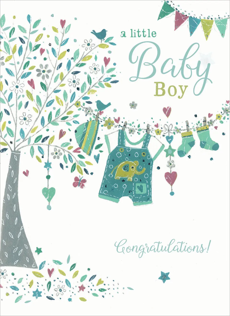 otter-house-greetings-cards-new-baby-tree-grusskarte-baby-junge image 1