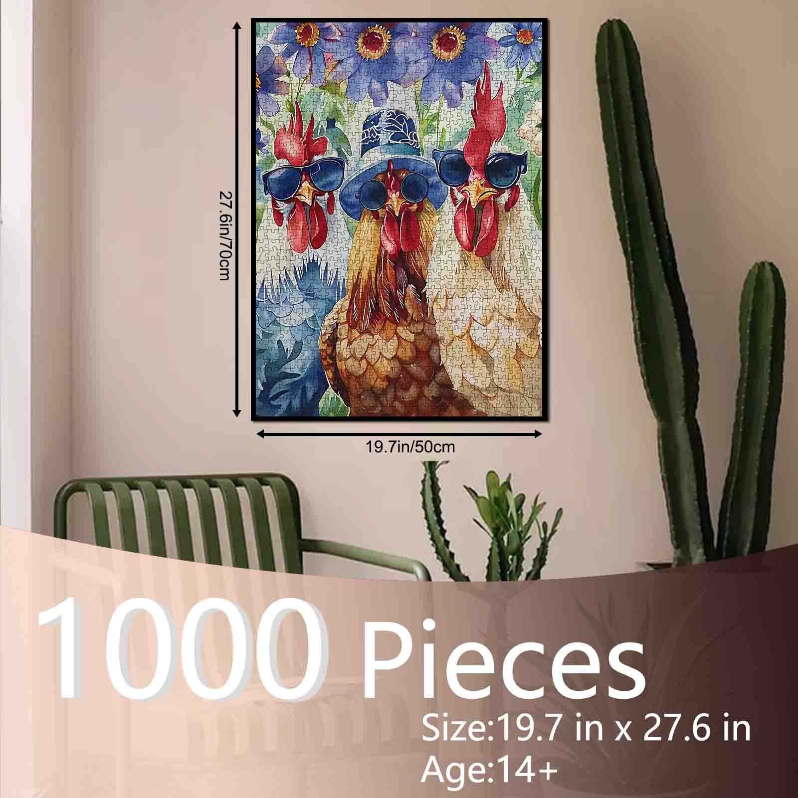 tucocoo-cool-chickens-sunglasses-puzzle-1000-teile-h-hner image 5