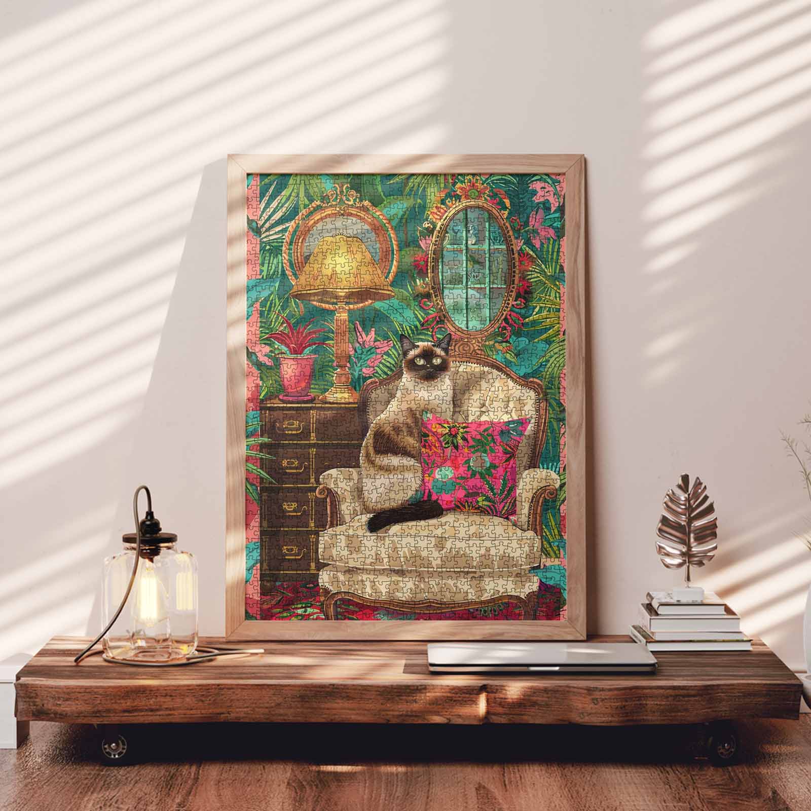 tucocoo-sophisticated-cat-armchair-puzzle-1000-teile-katze image 3