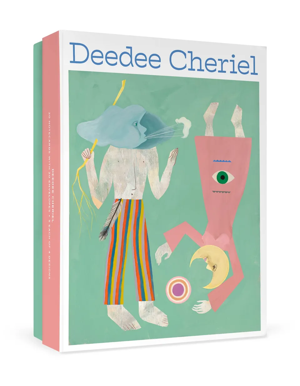 pomegranate-deedee-cheriel-boxed-notecards-klappkarten-set-tiermotive image 1