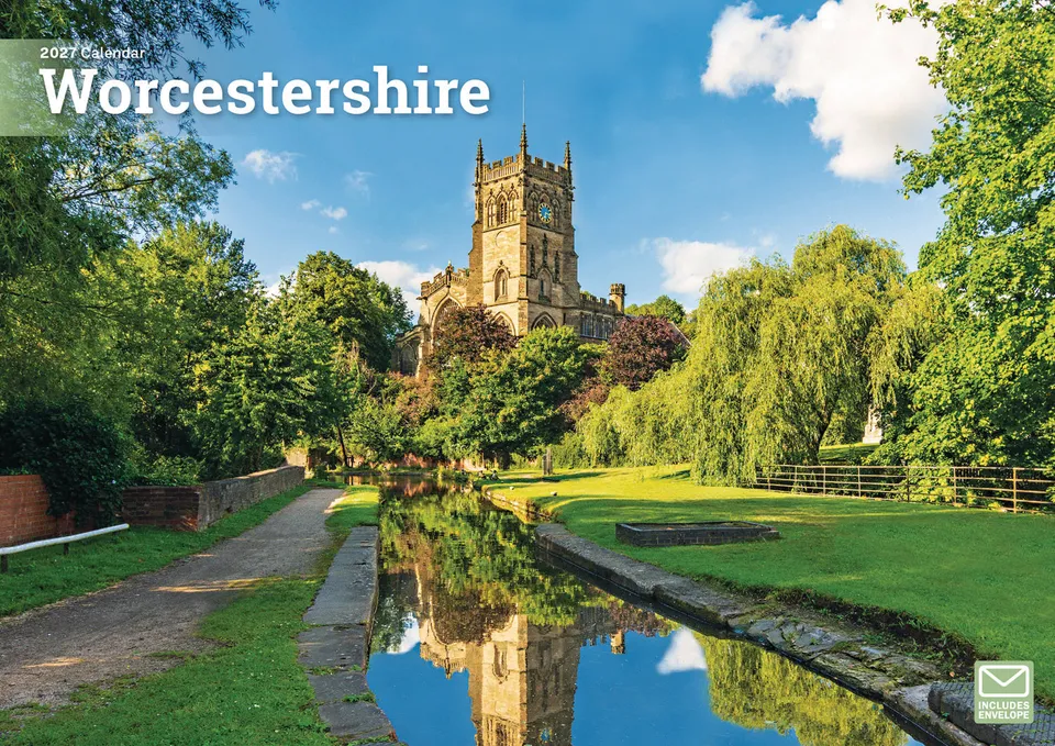 otter-house-worcestershire-a4-kalender-2027-wandkalender-regional image 1