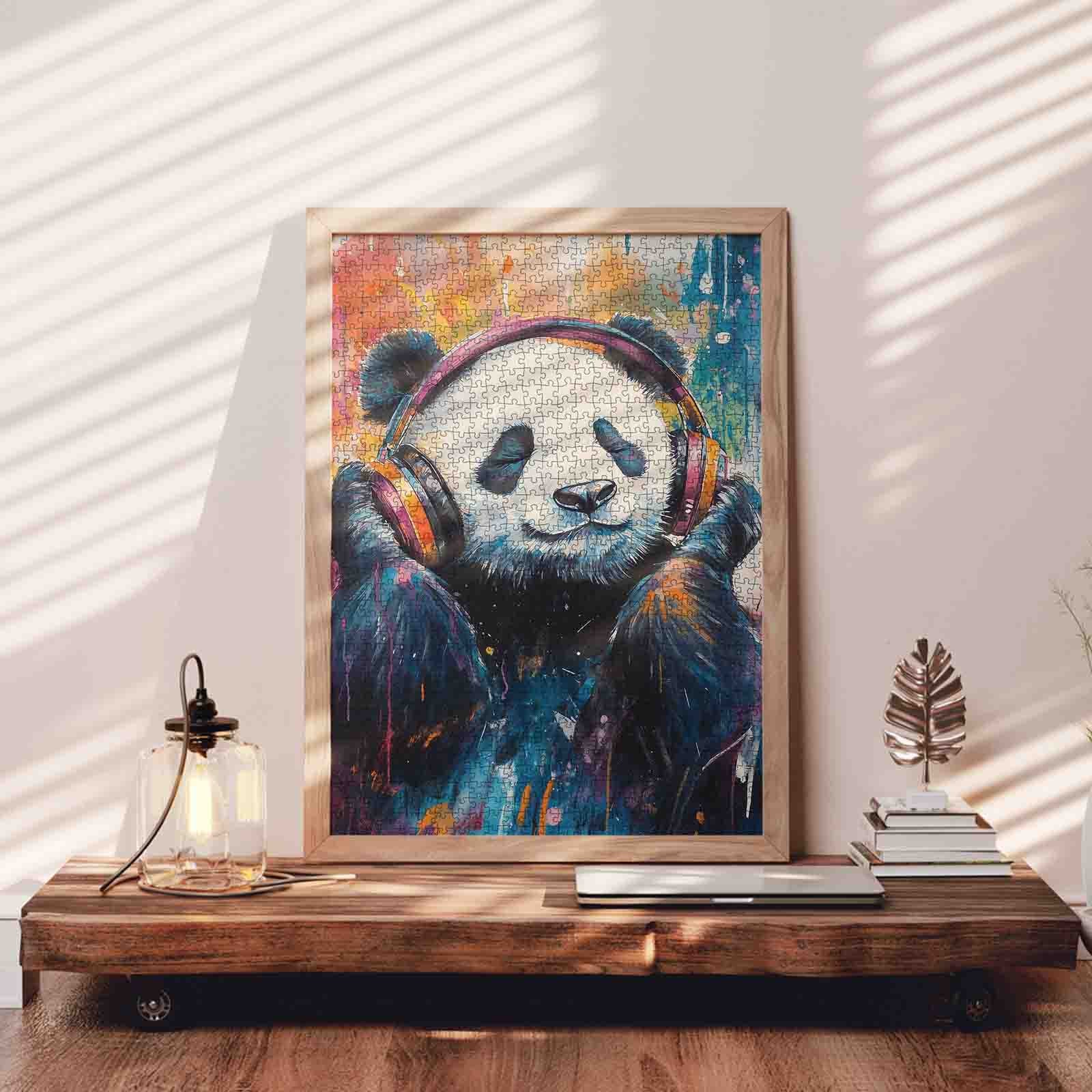 tucocoo-jigsaw-puzzles-panda-1000-teile-puzzle-musik-graffiti image 3