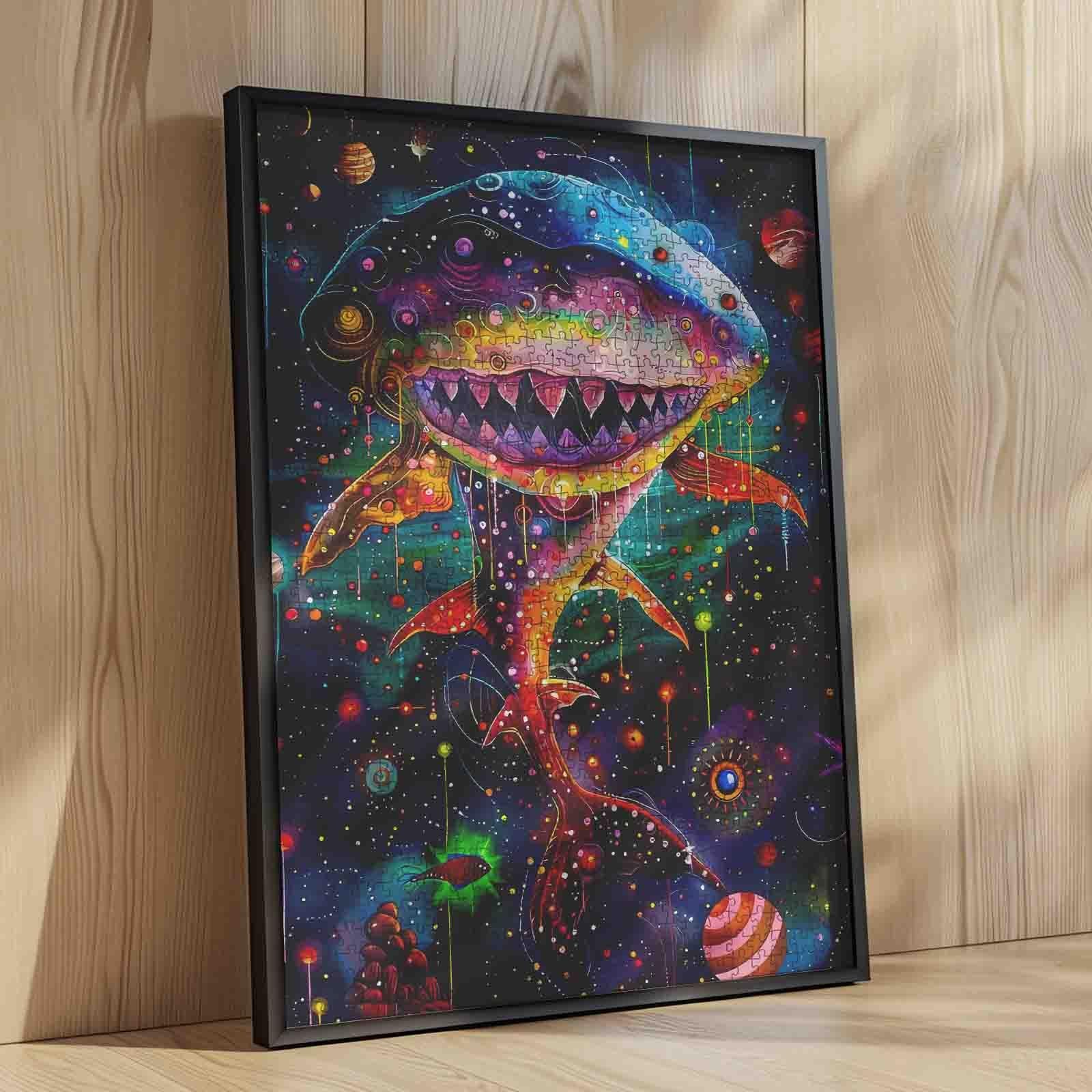 tucocoo-cosmic-shark-puzzle-1000-teile-hai-weltraum image 4