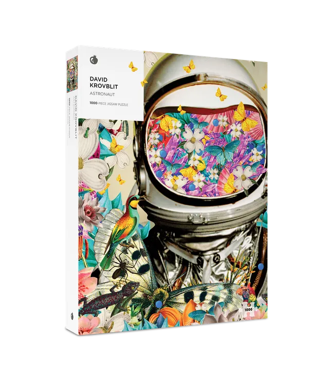 pomegranate-krovblit-astronaut-puzzle-1000-teile-collage image 1
