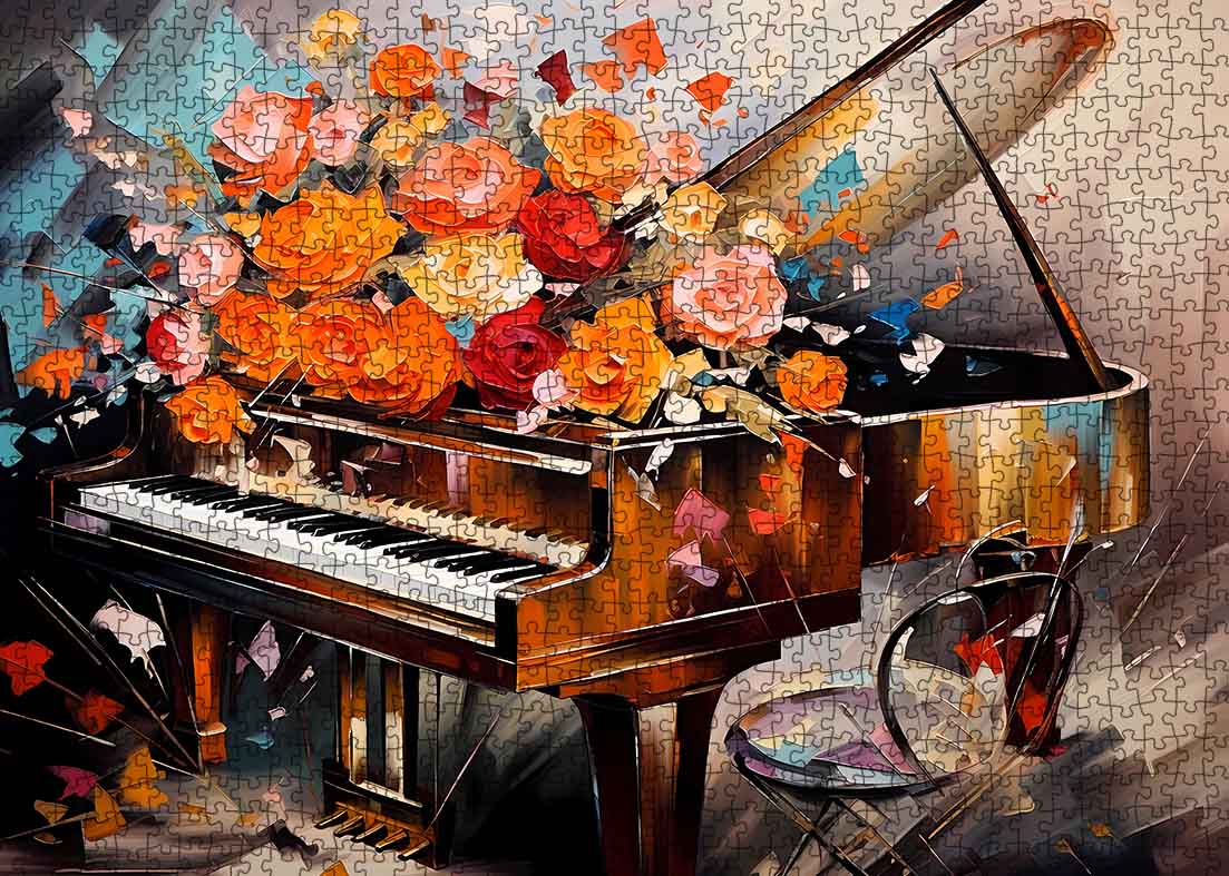 tucocoo-grand-piano-and-roses-puzzle-1000-teile-blumen image 2