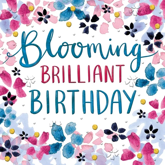 otter-house-sherbet-wishes-geburtstagskarte-blooming-brilliant image 1