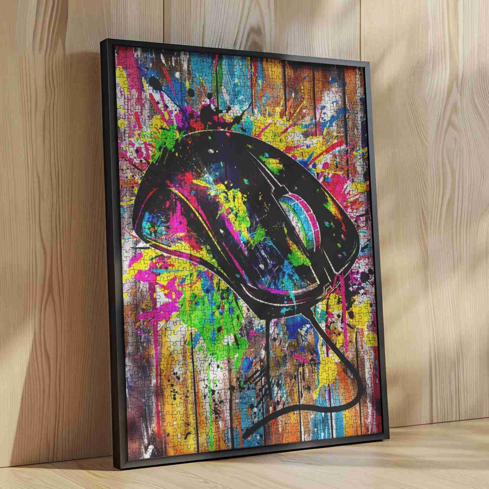 tucocoo-jigsaw-puzzles-graffiti-gaming-mouse-puzzle-1000-teile-neon image 4