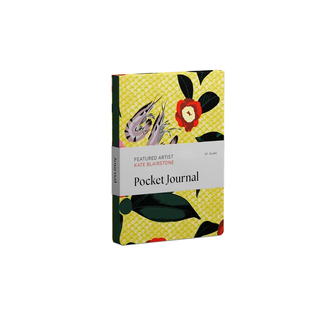 pomegranate-kate-blairstone-pocket-journal-blumen-notizbuch image 1