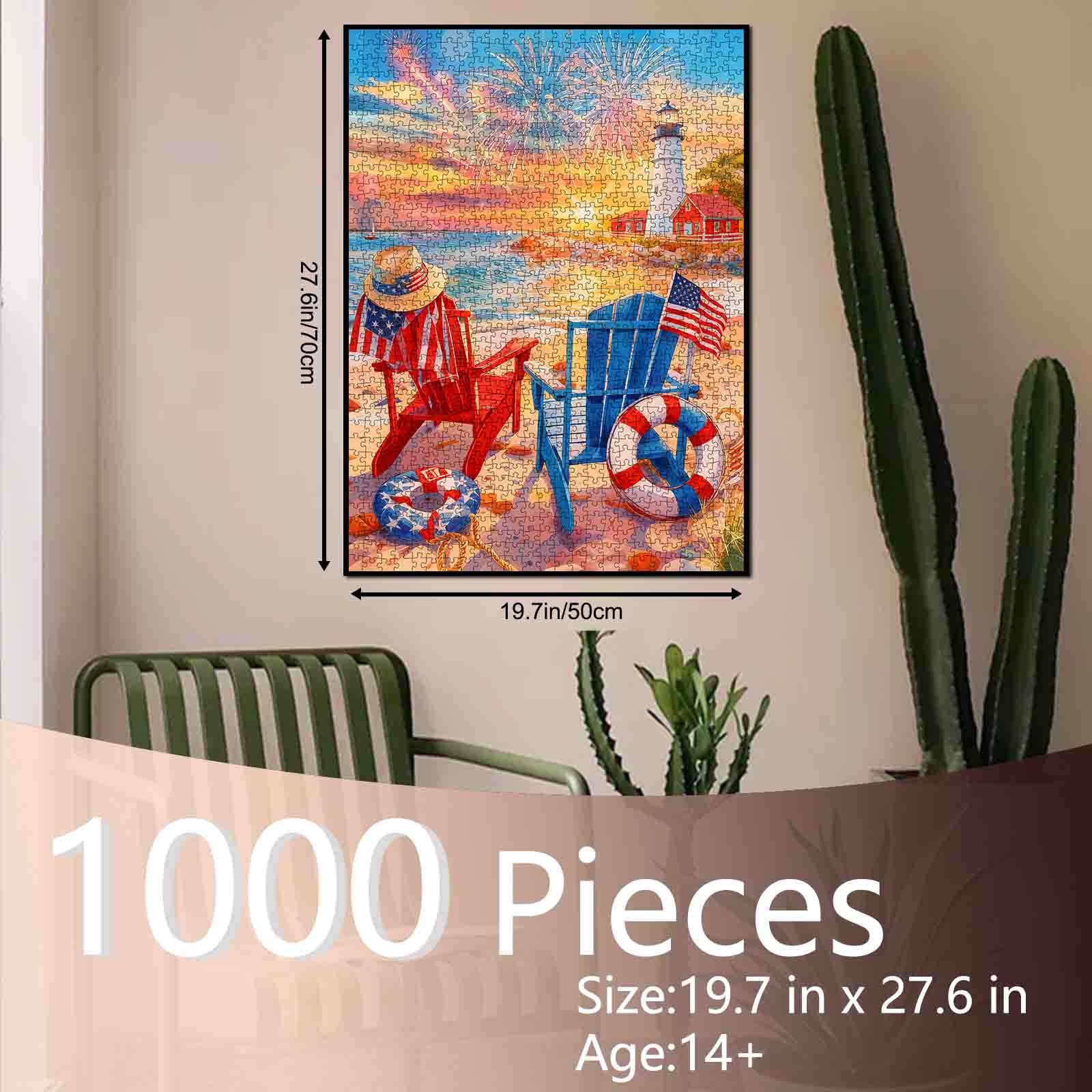 tucocoo-patriotic-lighthouse-beach-puzzle-1000-teile-k-ste image 5