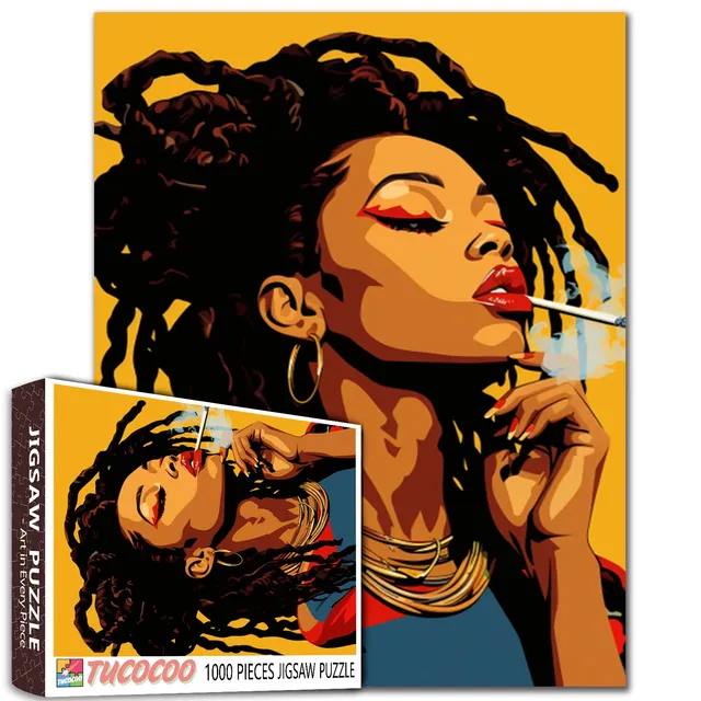 tucocoo-fiery-elegance-puzzle-1000-teile-portrait image 1