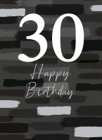 otter-house-age-to-celebrate-30-brushstrokes-geburtstagskarte image 1