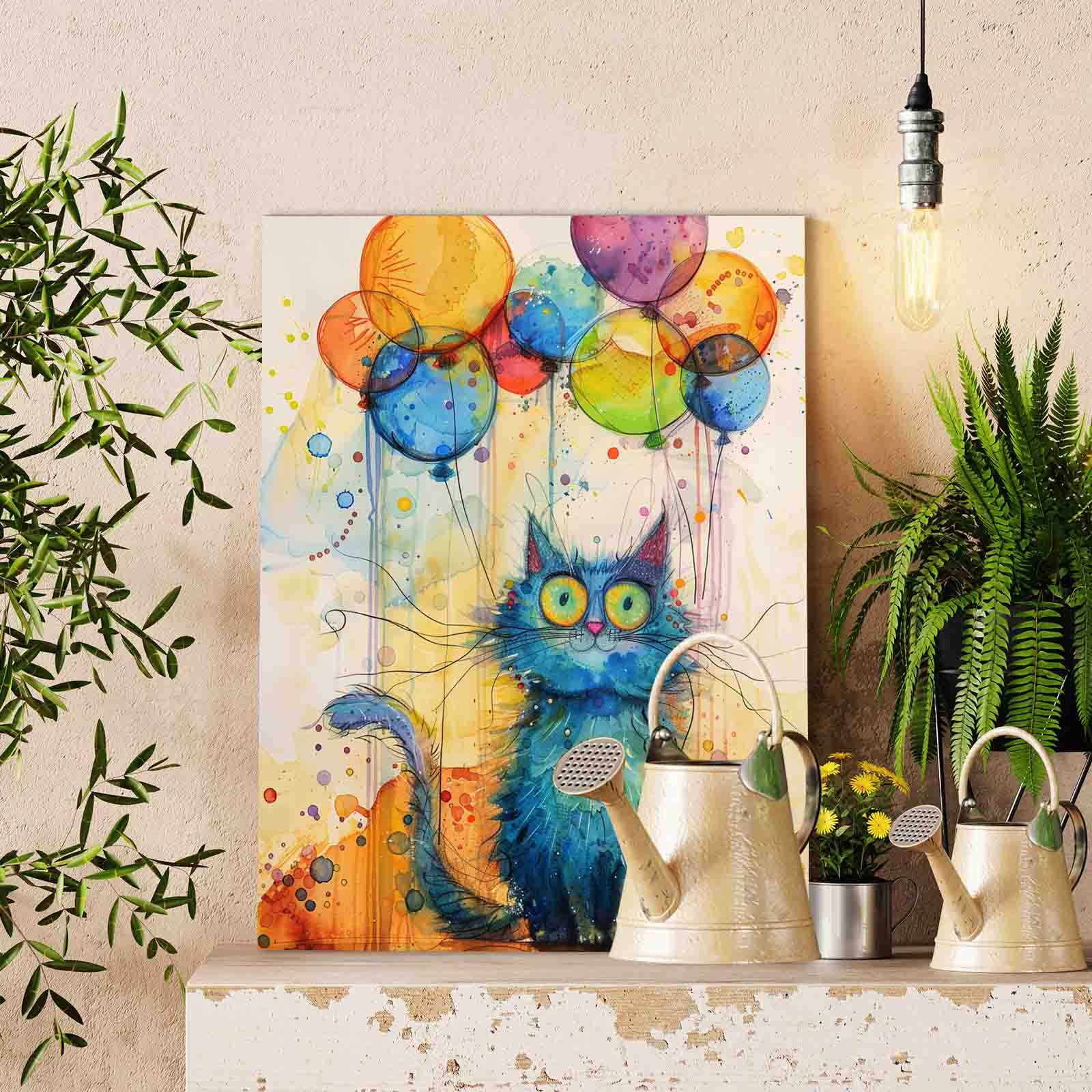 tucocoo-playful-blue-cat-malen-nach-zahlen-40x50-ohne-rahmen image 2