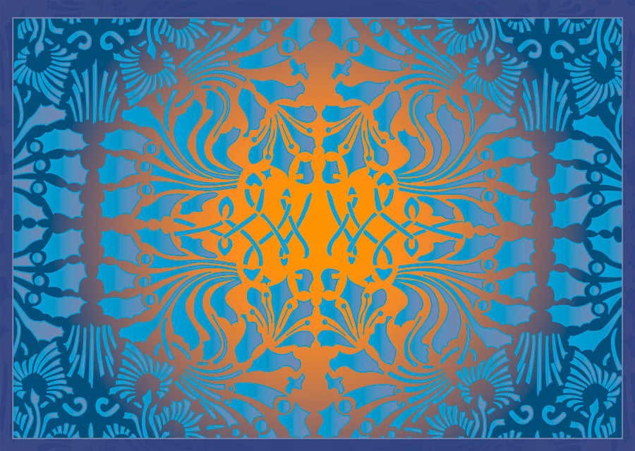 pomegranate-louis-sullivan-kartenbox-ornament-gru-karten image 2