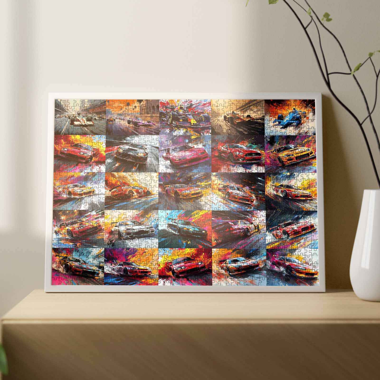 tucocoo-jigsaw-puzzles-dynamic-racing-cars-puzzle-1000-teile-autos image 3