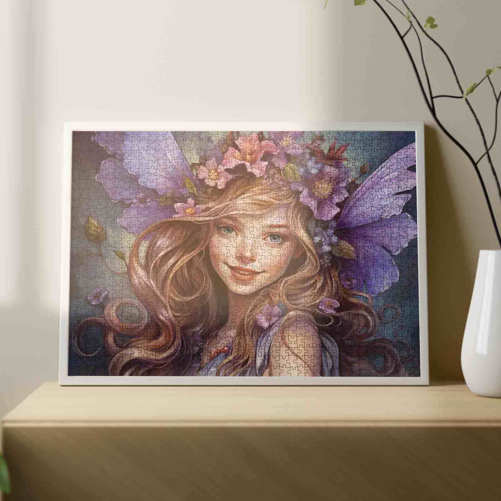 tucocoo-jigsaw-puzzles-fairy-lavender-wings-puzzle-1000-teile-fee image 3