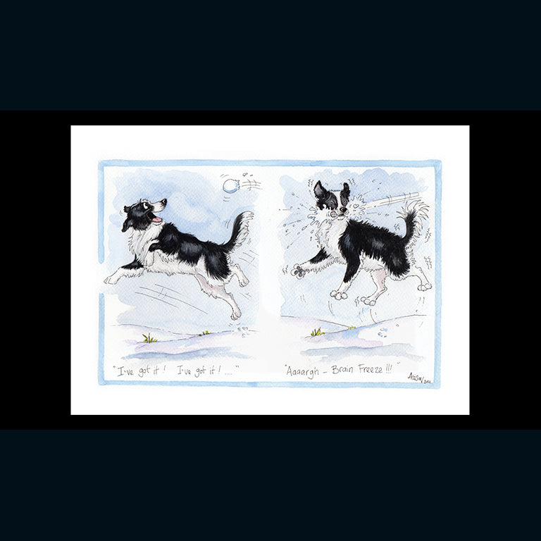 otter-house-brain-freeze-weihnachtskarte-collie-hund-schnee image 1