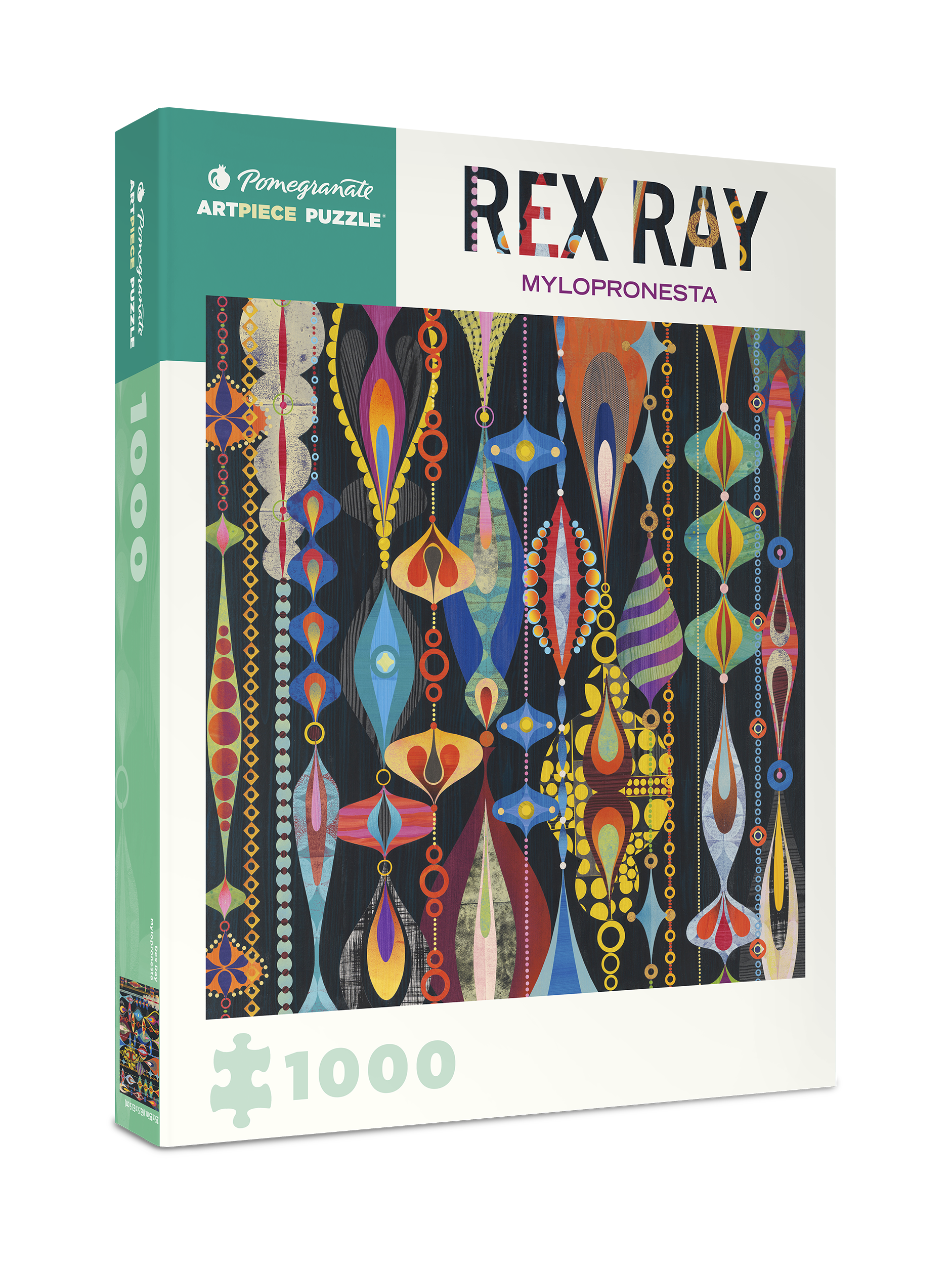 pomegranate-rex-ray-mylopronesta-puzzle-1000-teile-abstrakt image 1