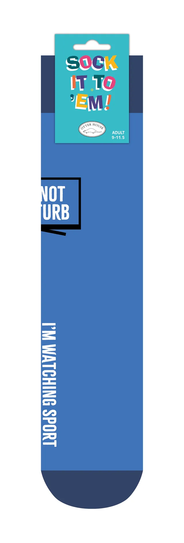 otter-house-sock-it-to-em-socken-do-not-disturb-1-paar image 1