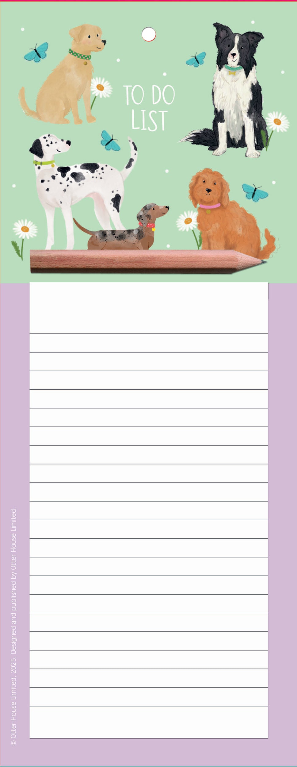 otter-house-stationery-mixed-dogs-magnet-notizblock-hunde image 1