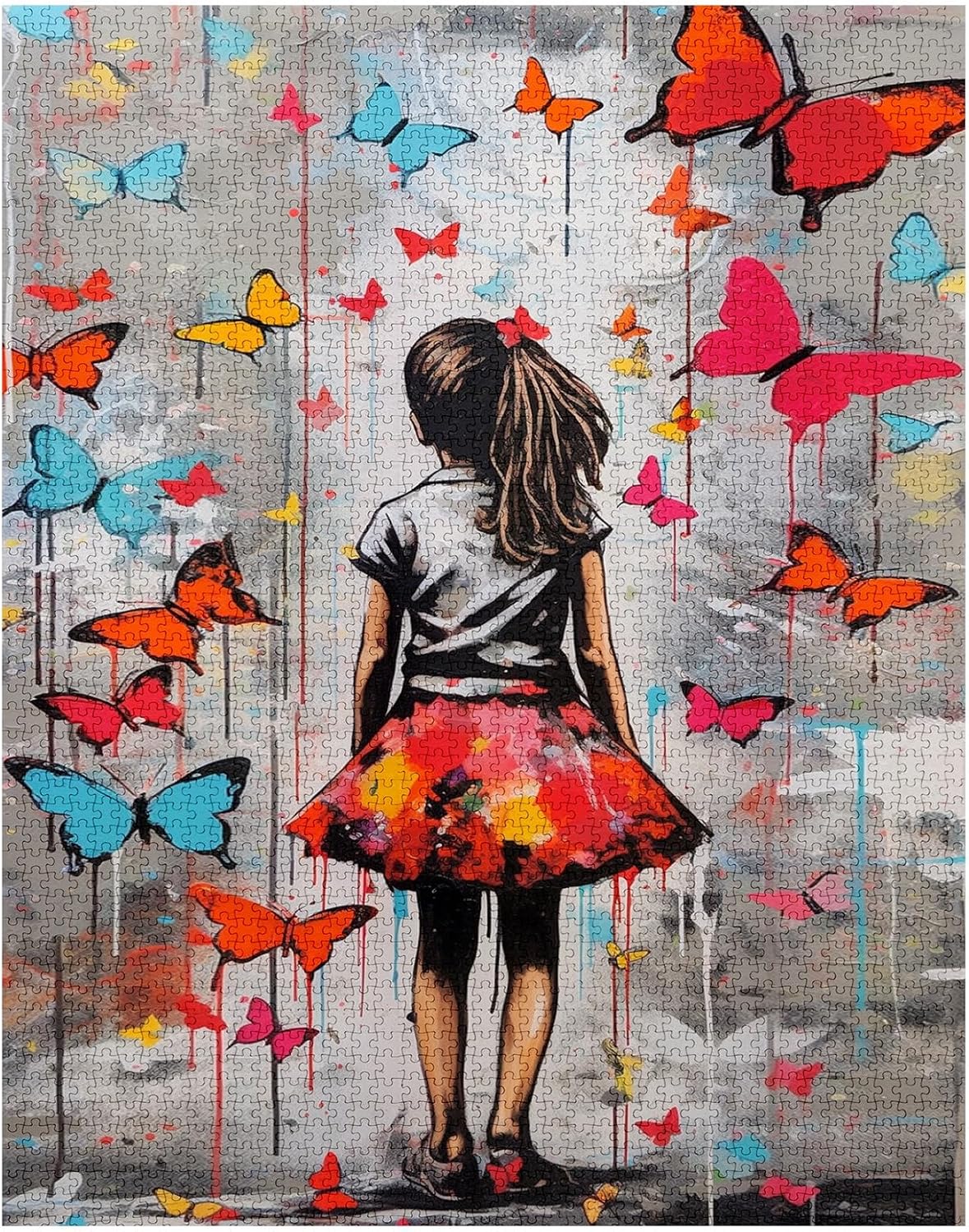 tucocoo-jigsaw-puzzles-m-dchen-schmetterling-puzzle-1000-teile image 2